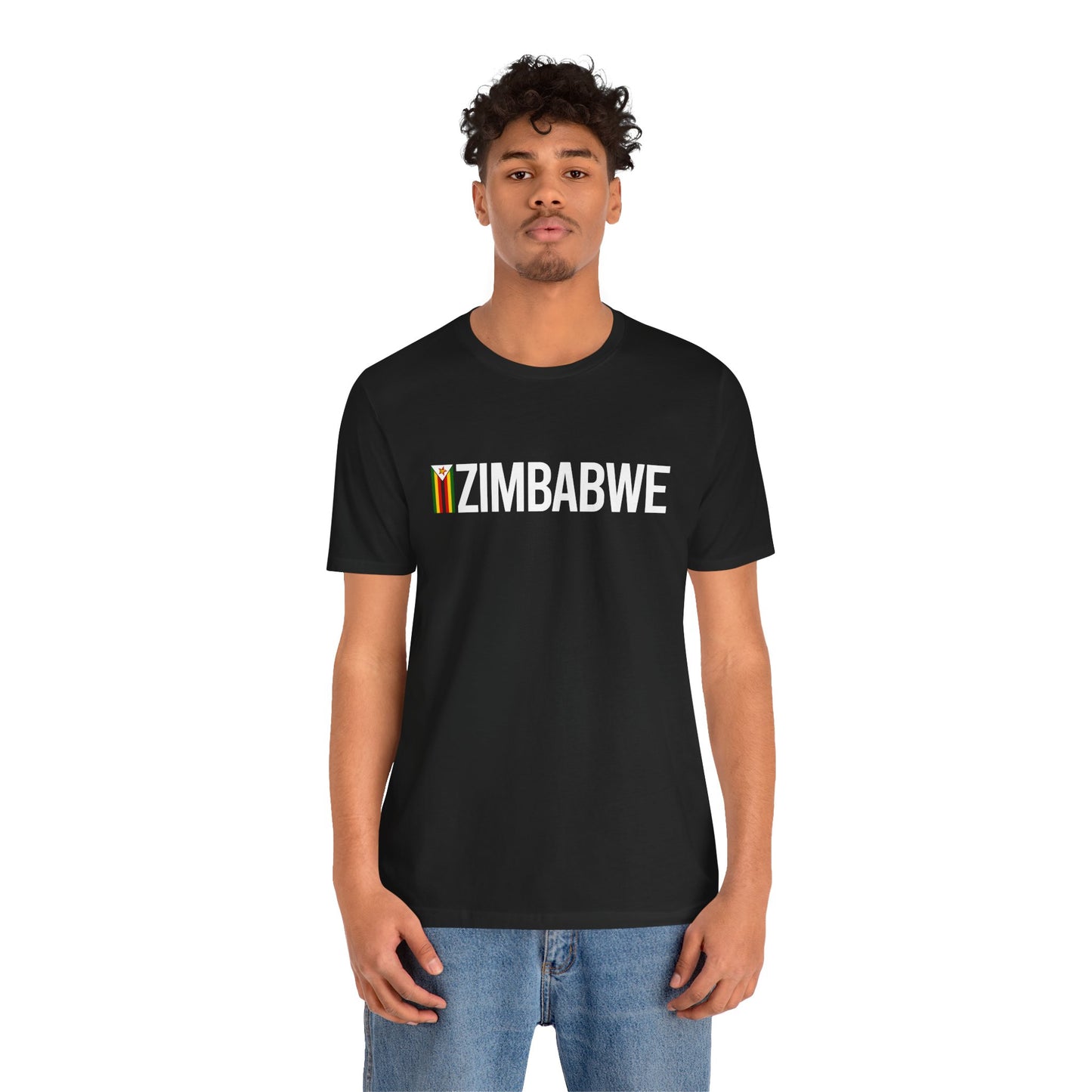 Zimbabwe Country Flag Tee