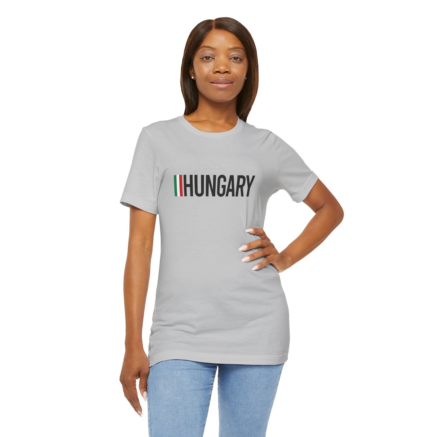 Hungary Unisex Jersey Short Sleeve Tee