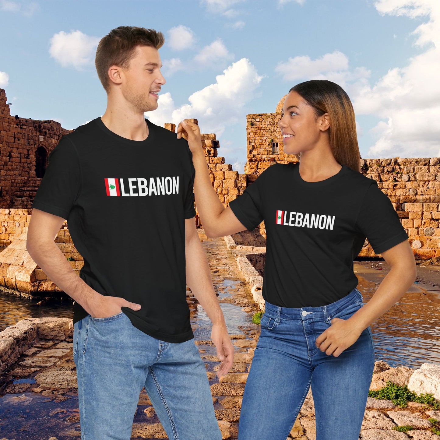 Lebanon Unisex Jersey Short Sleeve Tee