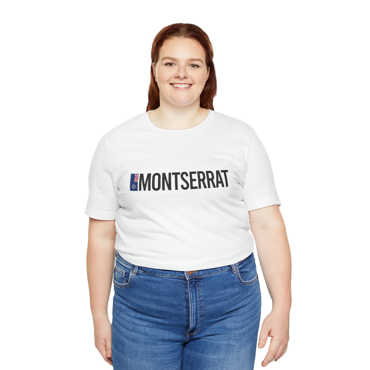 Montserrat Country Flag Tee