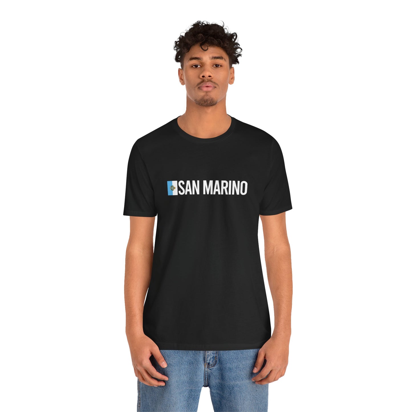 San Marino Country Flag Tee