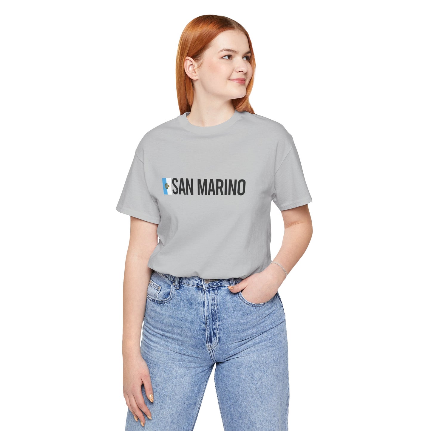 San Marino Country Flag Tee