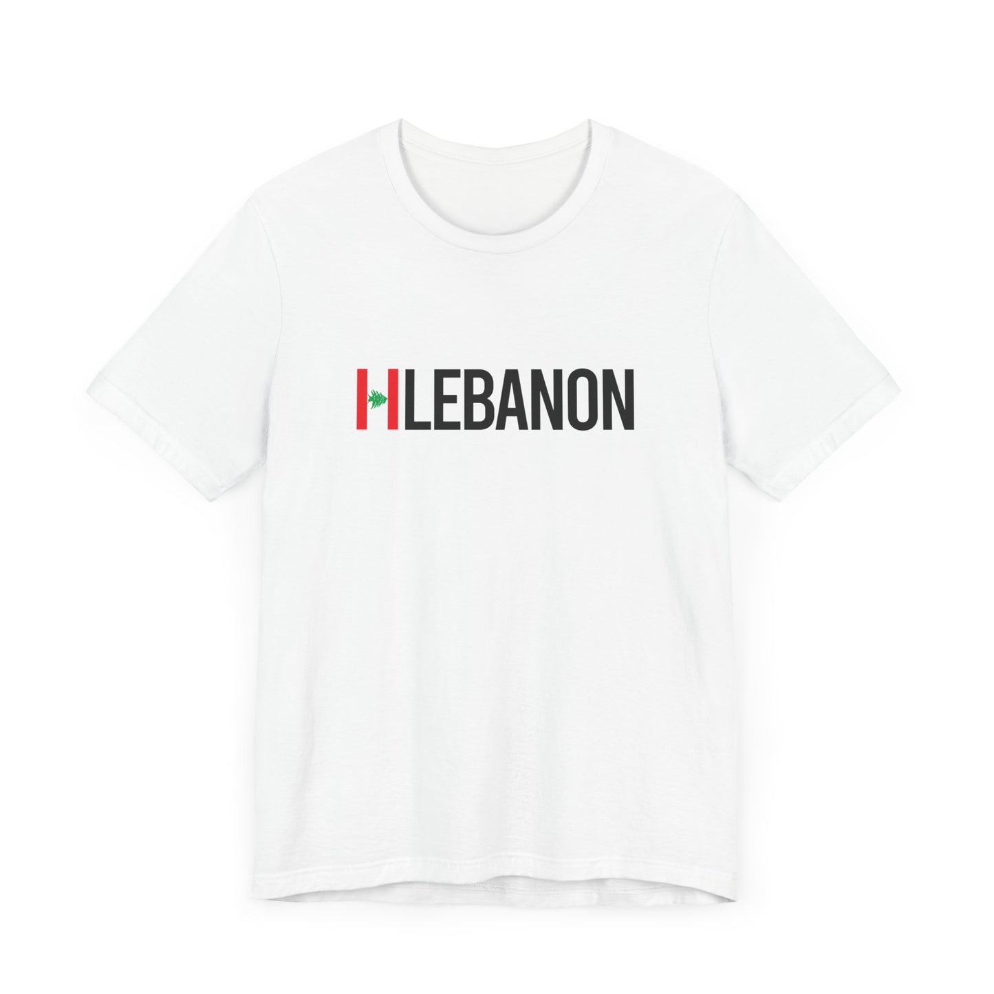 Lebanon Unisex Jersey Short Sleeve Tee