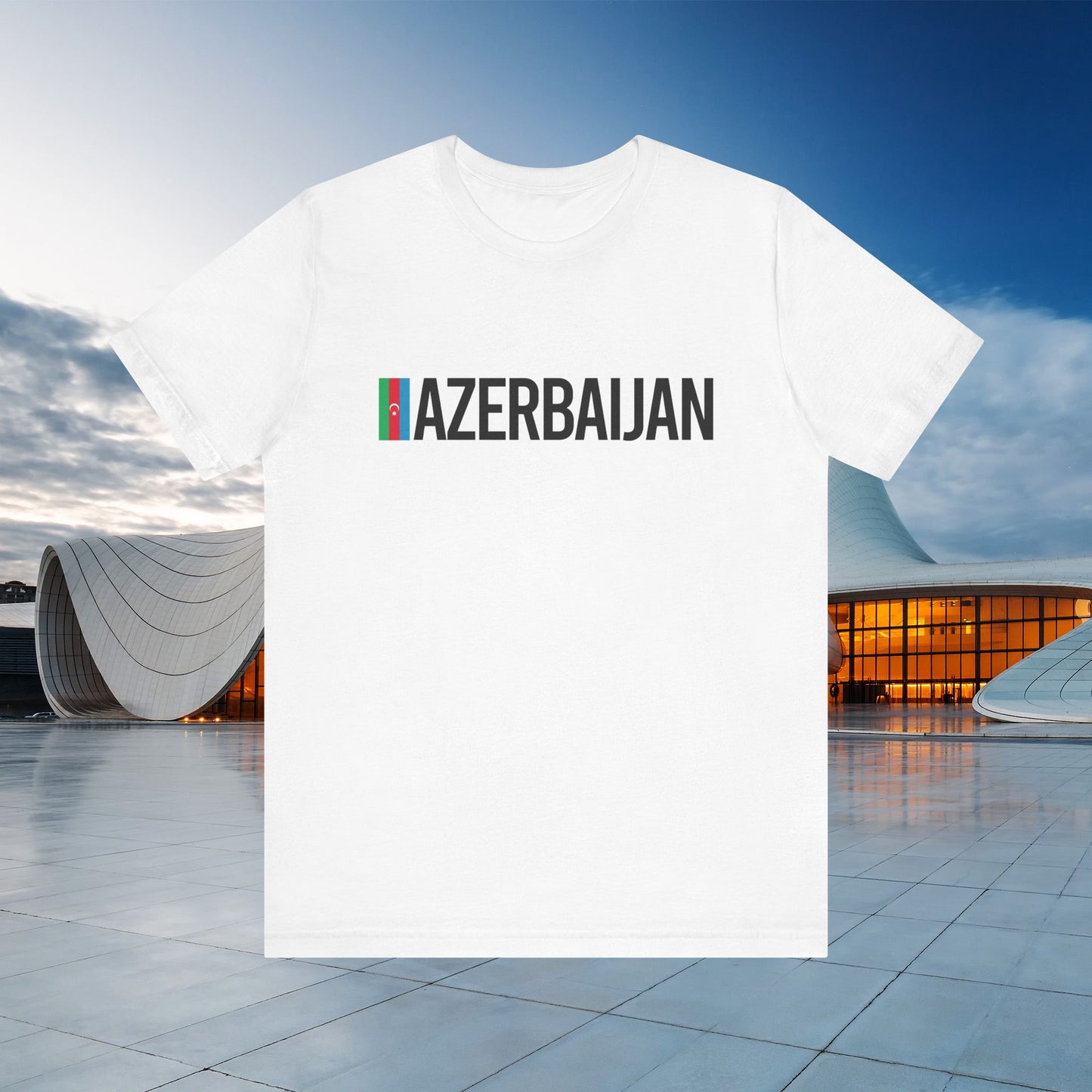 Azerbaijan Unisex Jersey Short Sleeve Tee