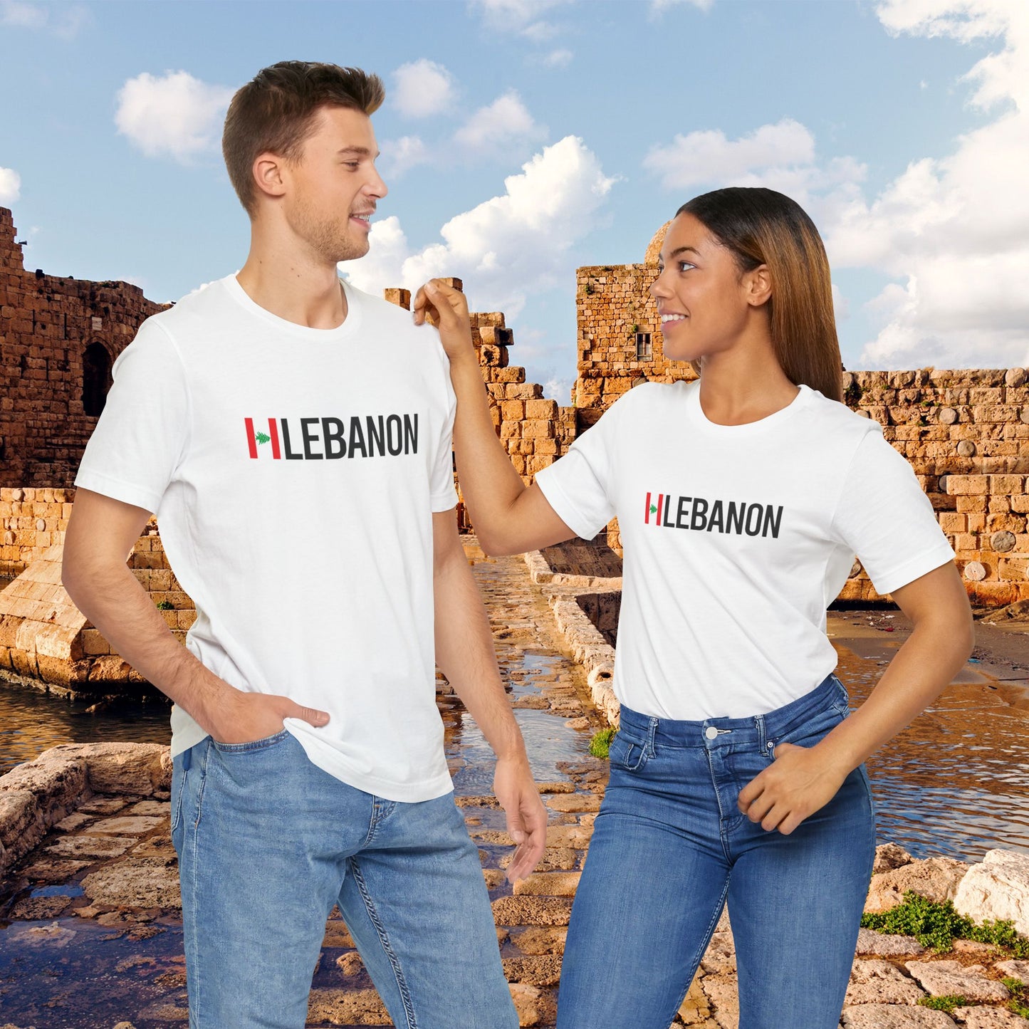 Lebanon Unisex Jersey Short Sleeve Tee