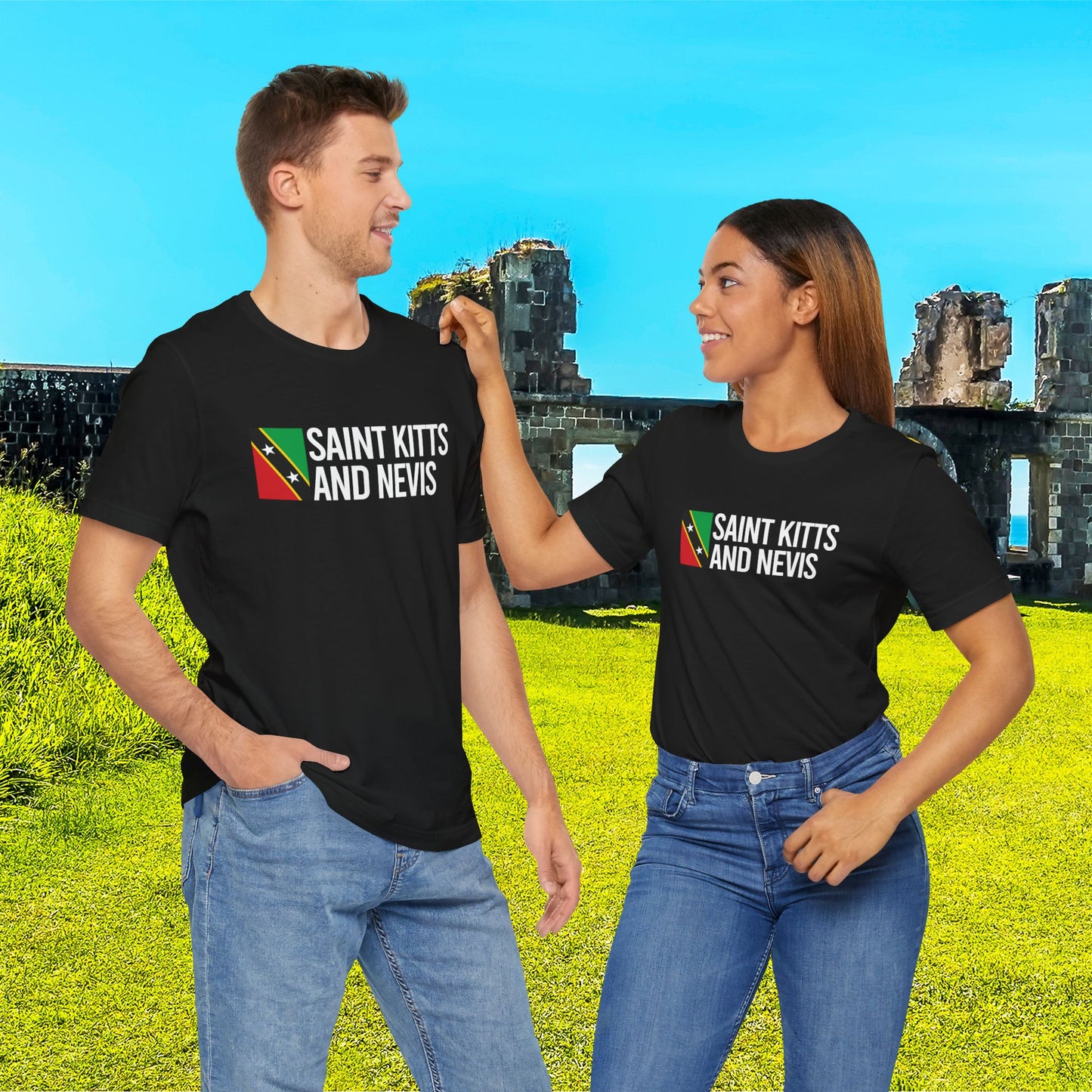 Saint Kitts and Nevis Country Flag Tee