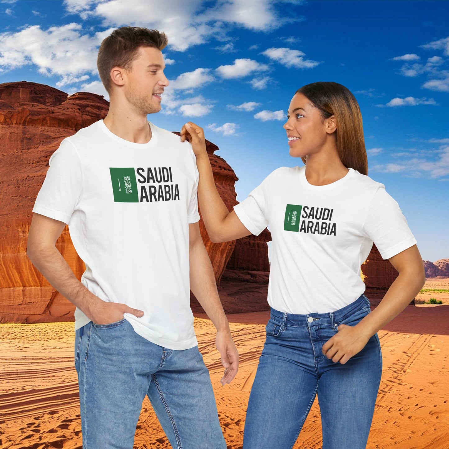 Saudi Arabia Country Flag Tee