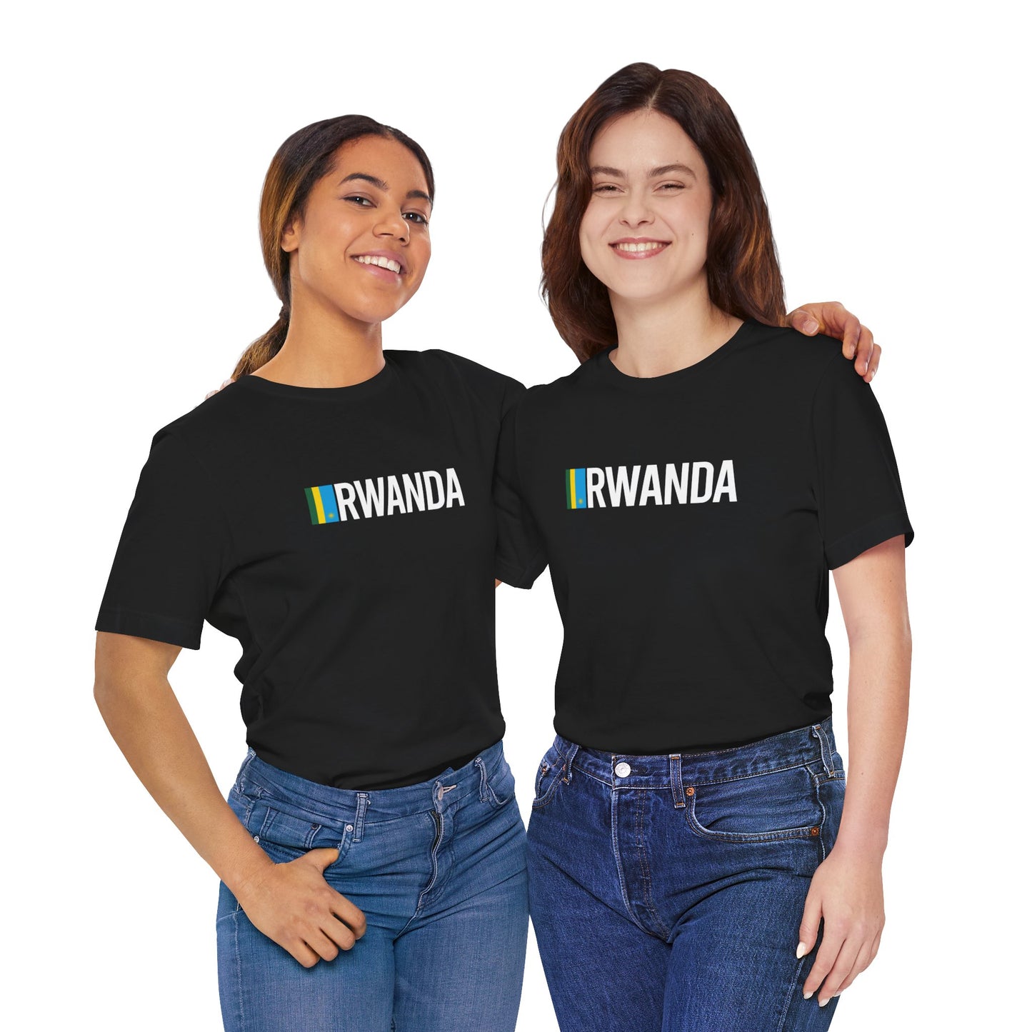 Rwanda Country Flag Tee