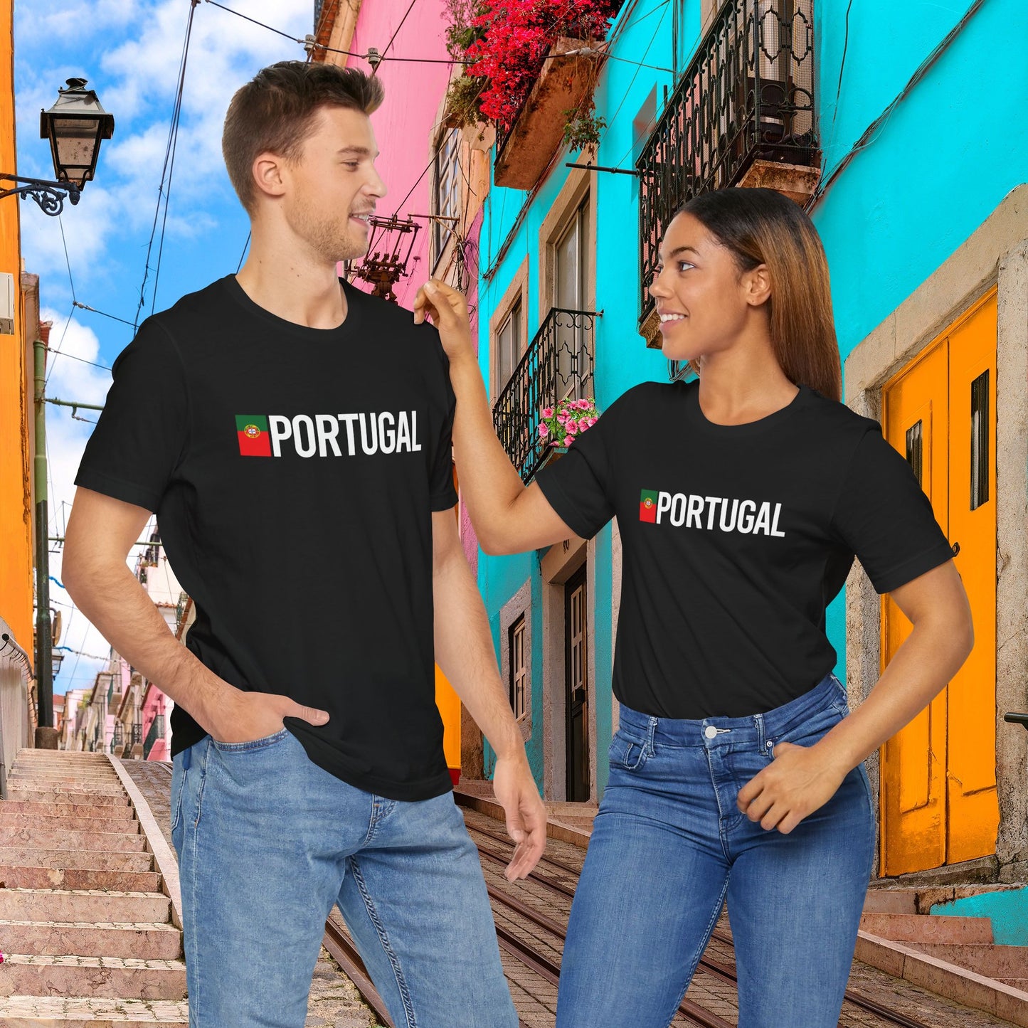 Portugal Country Flag Tee