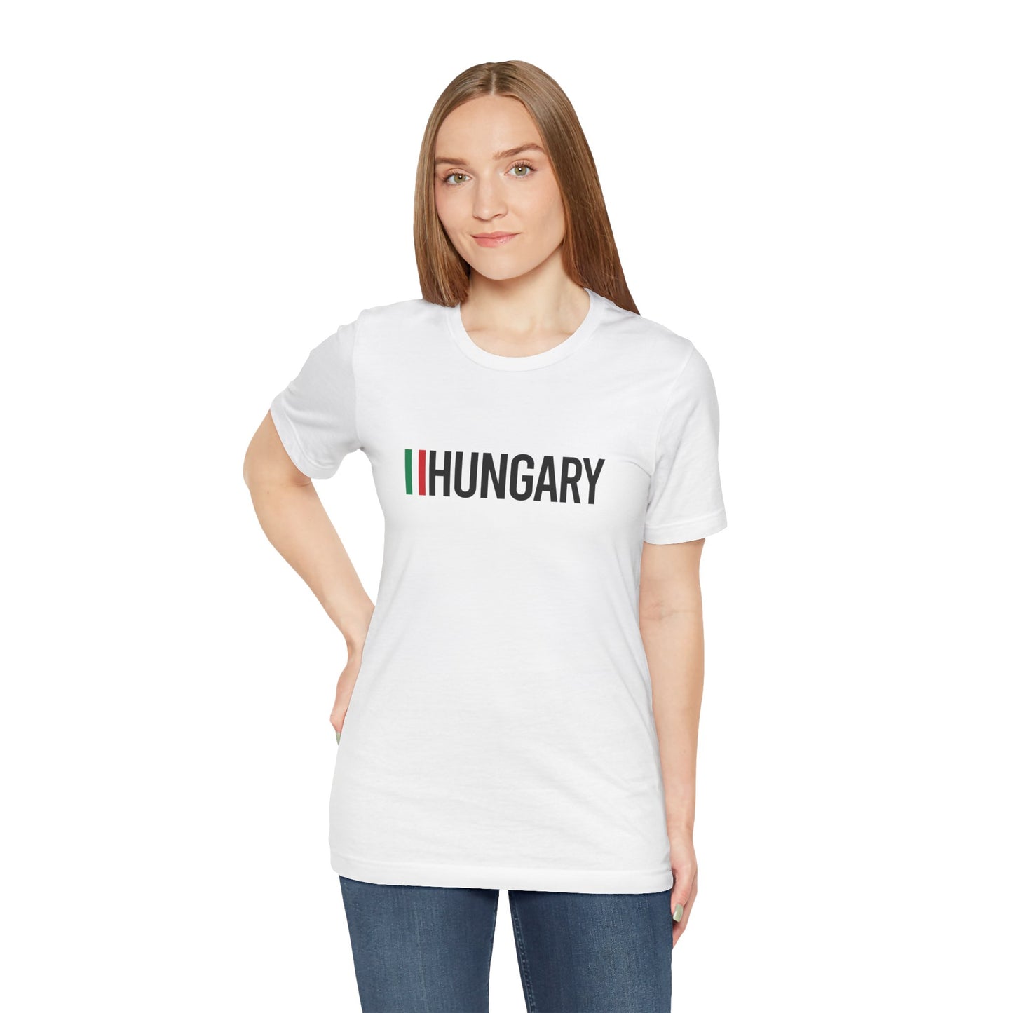 Hungary Unisex Jersey Short Sleeve Tee