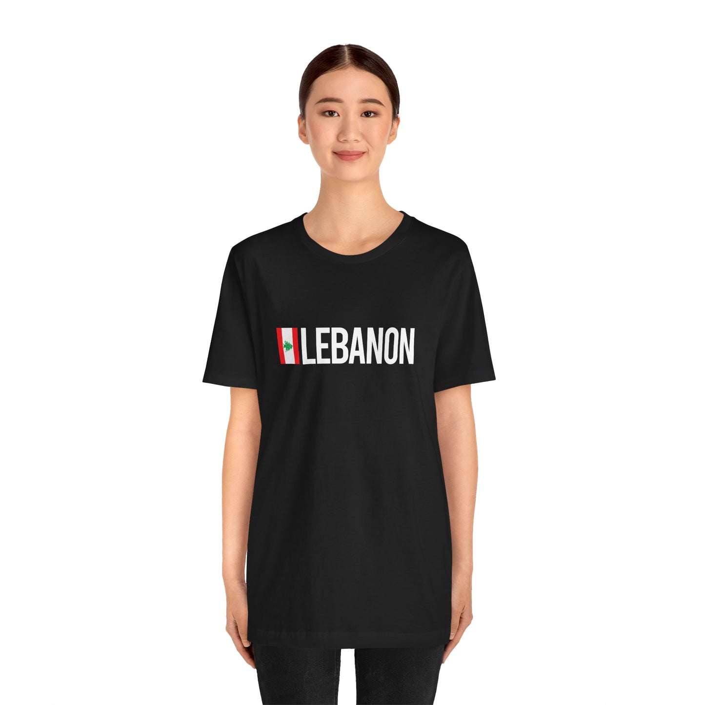 Lebanon Unisex Jersey Short Sleeve Tee