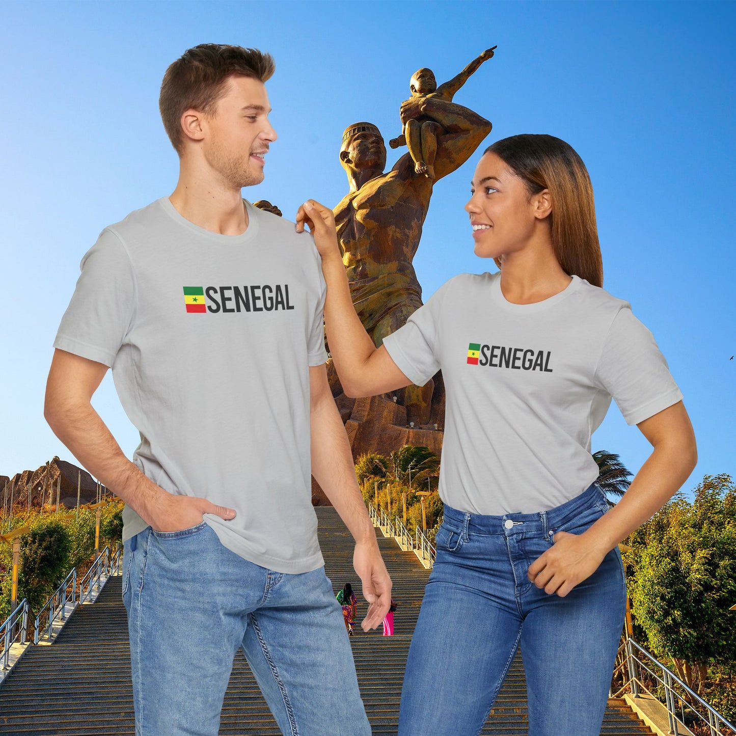 Senegal Country Flag Tee