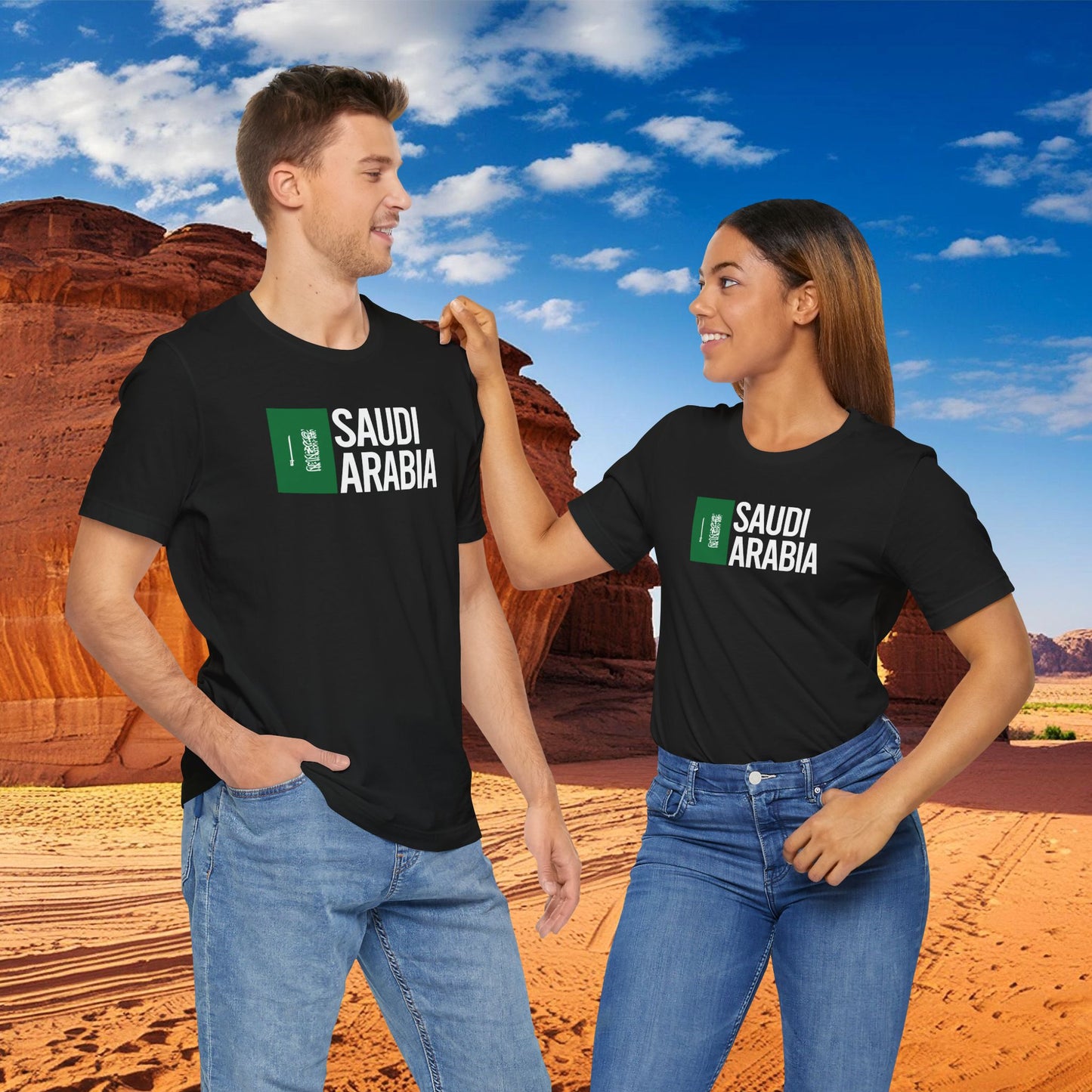 Saudi Arabia Country Flag Tee