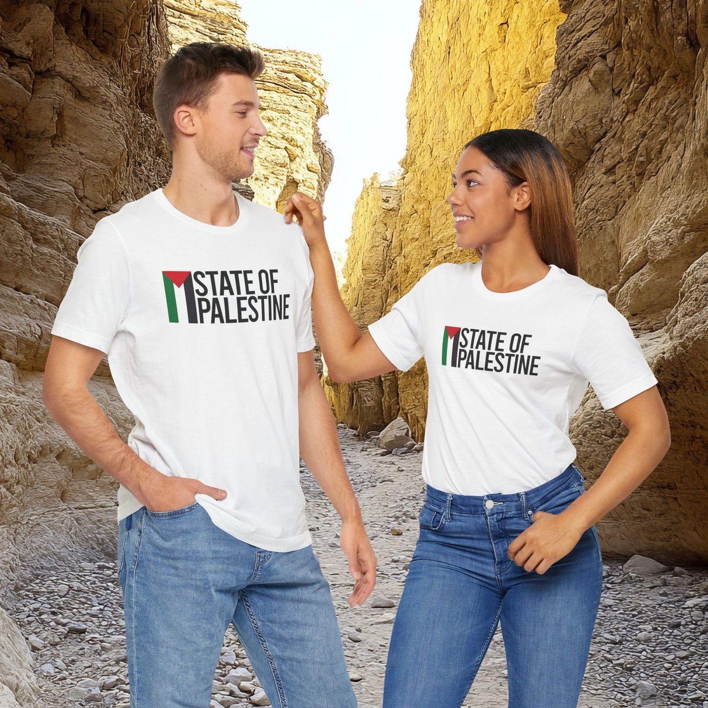 Palestine Country Flag Tee