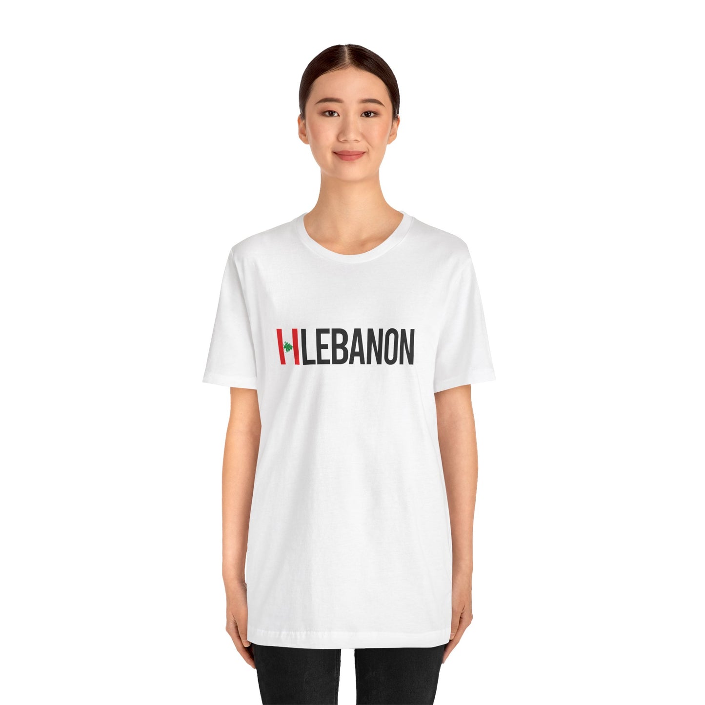 Lebanon Unisex Jersey Short Sleeve Tee