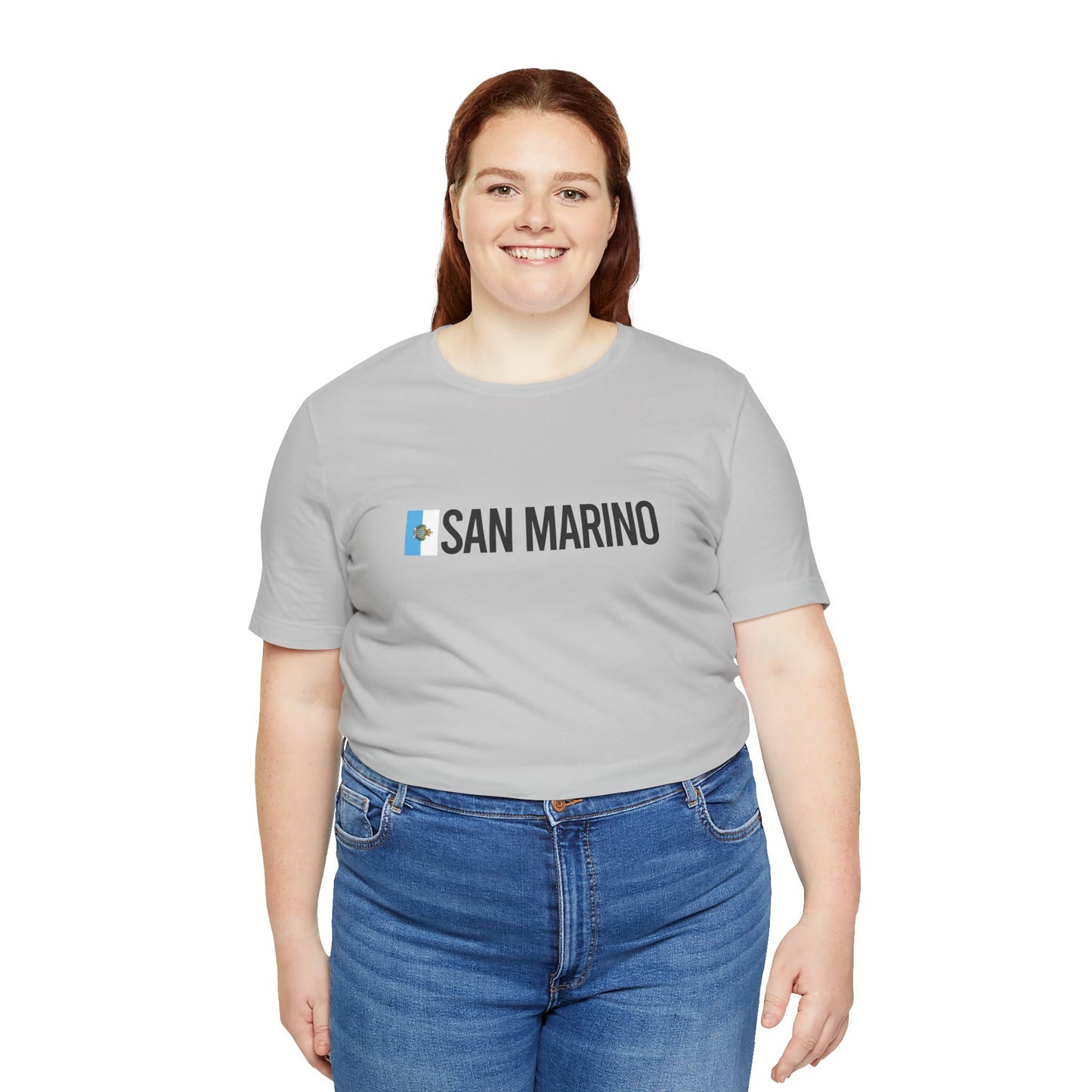 San Marino Country Flag Tee