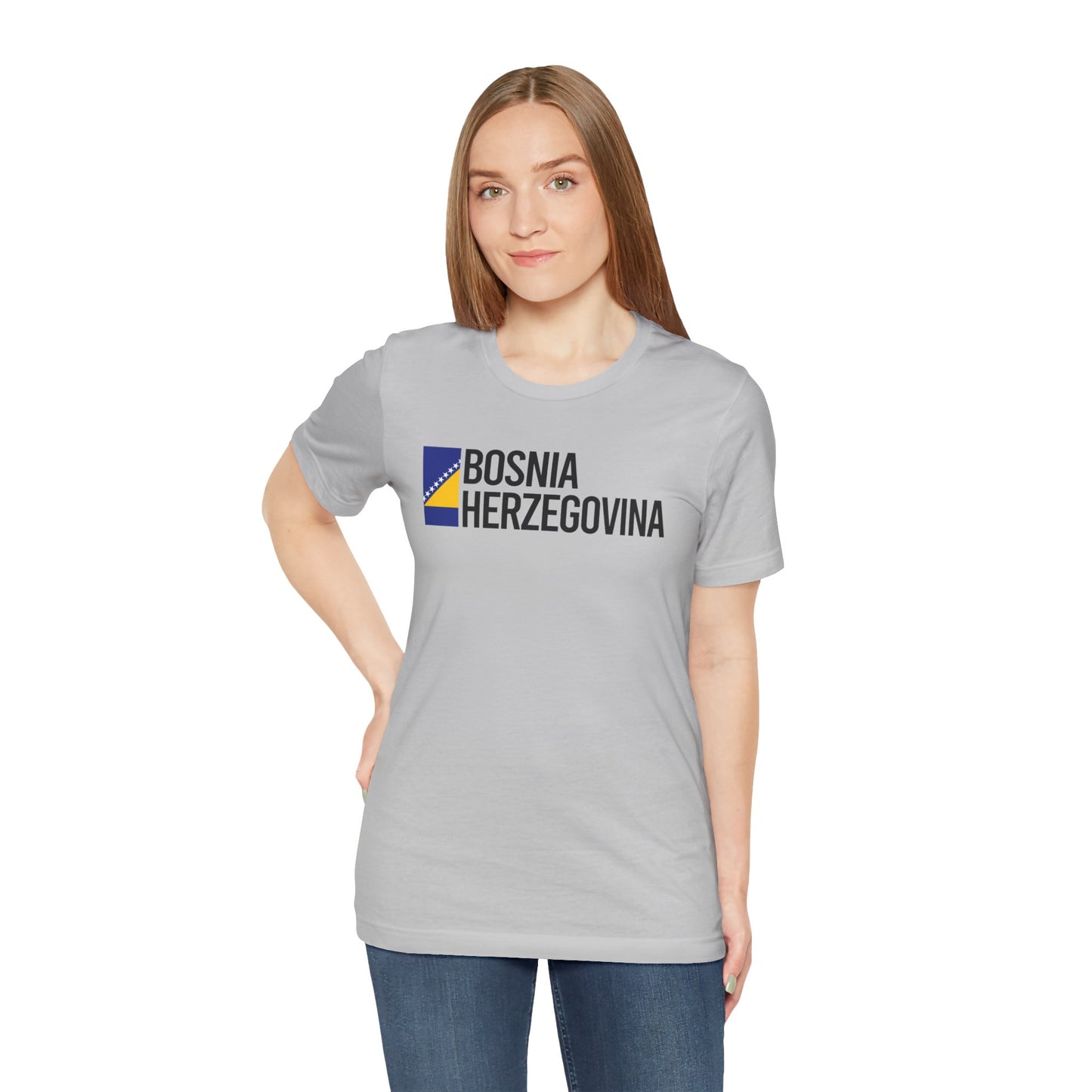 Bosnia Herzegovina Unisex Jersey Short Sleeve Tee