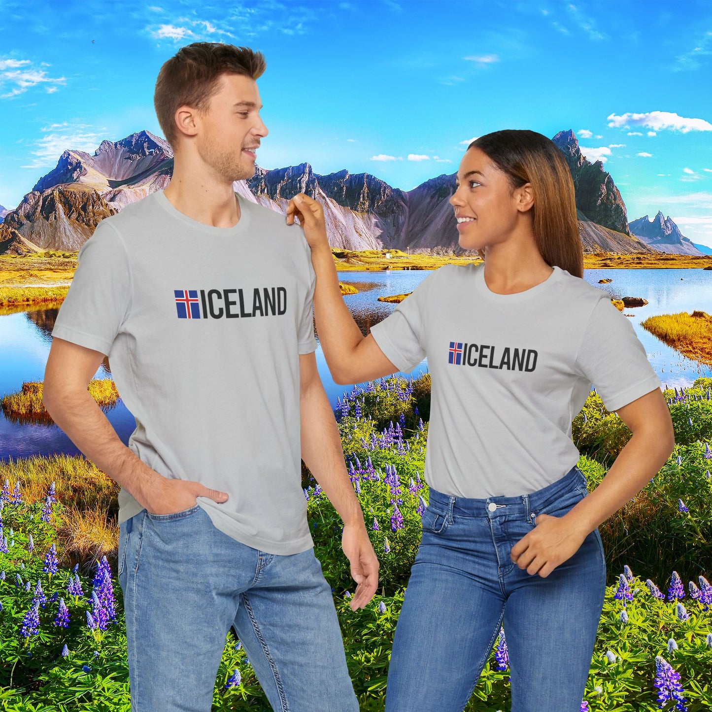 Iceland Unisex Jersey Short Sleeve Tee