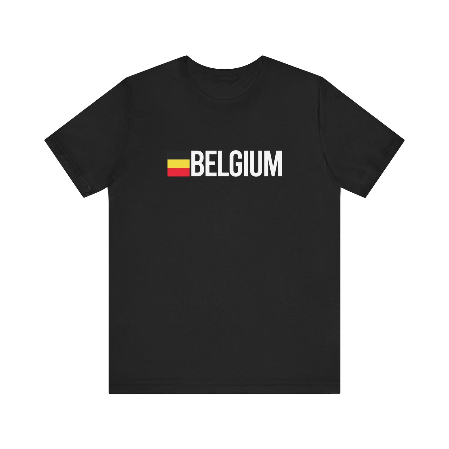 Belgium Unisex Jersey Short Sleeve Tee