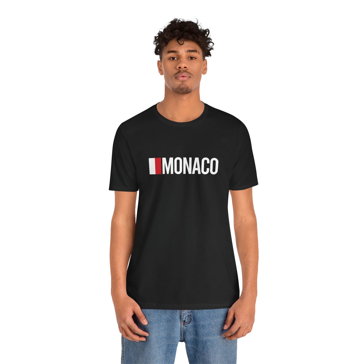 Monaco Country Flag Tee