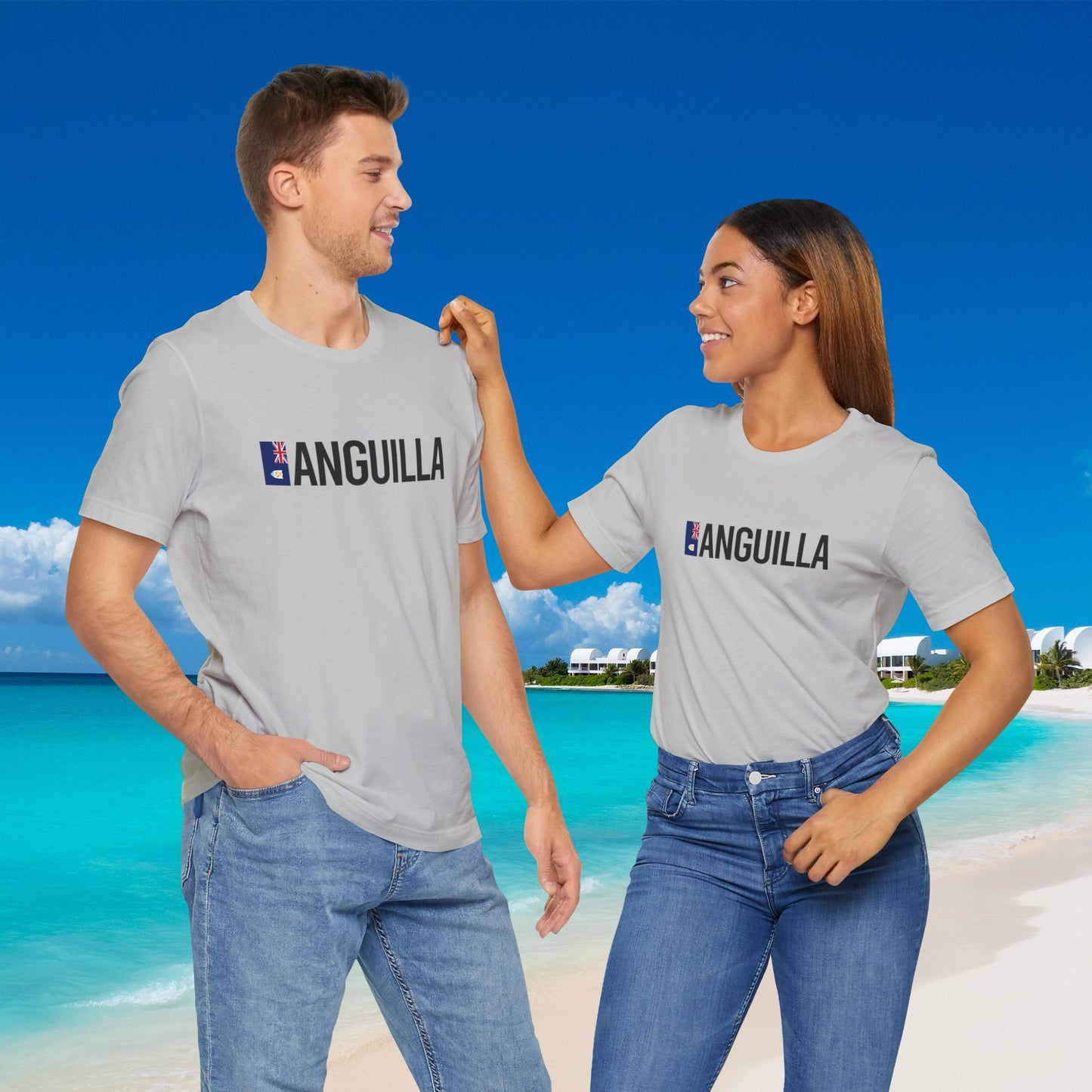 Anguilla Unisex Jersey Short Sleeve Tee