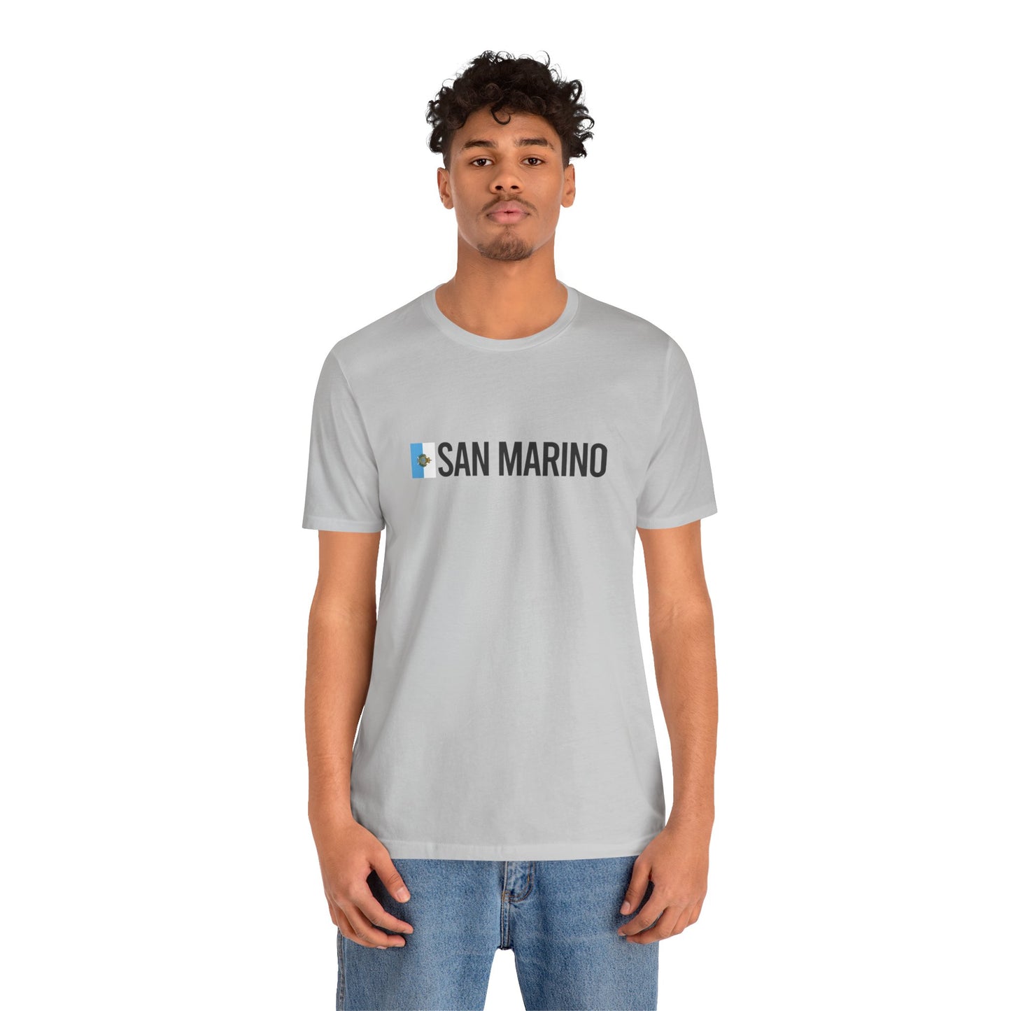 San Marino Country Flag Tee