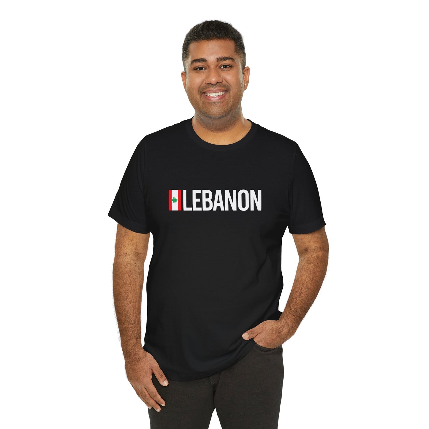 Lebanon Unisex Jersey Short Sleeve Tee