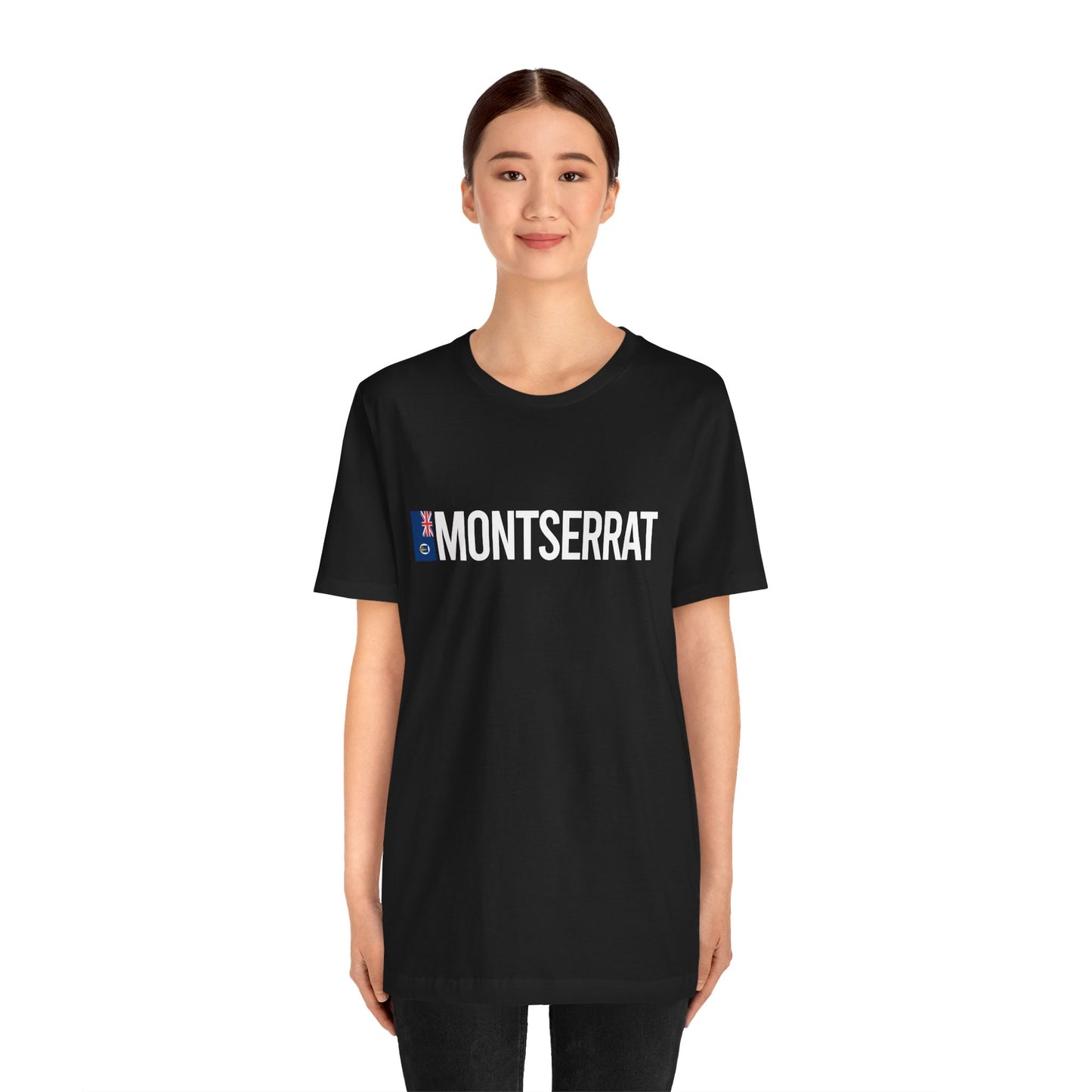 Montserrat Country Flag Tee