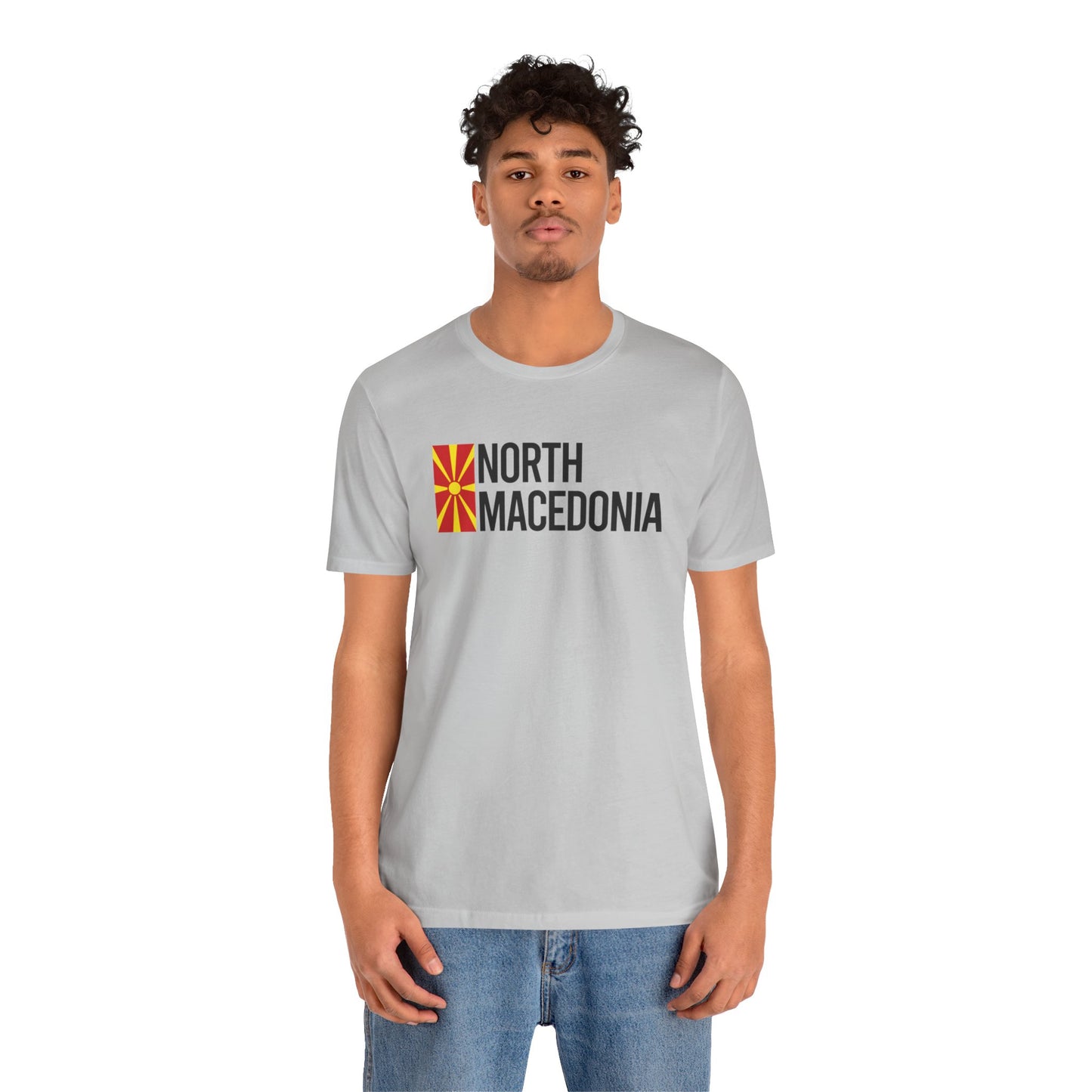 North Macedonia Country Flag Tee