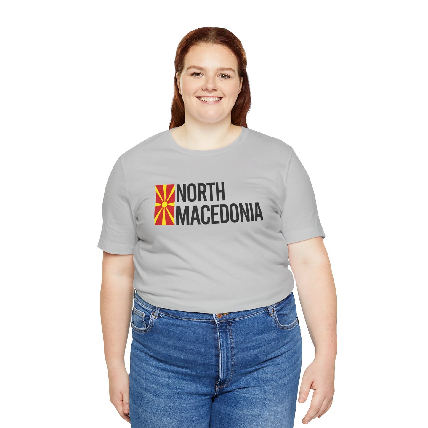 North Macedonia Country Flag Tee