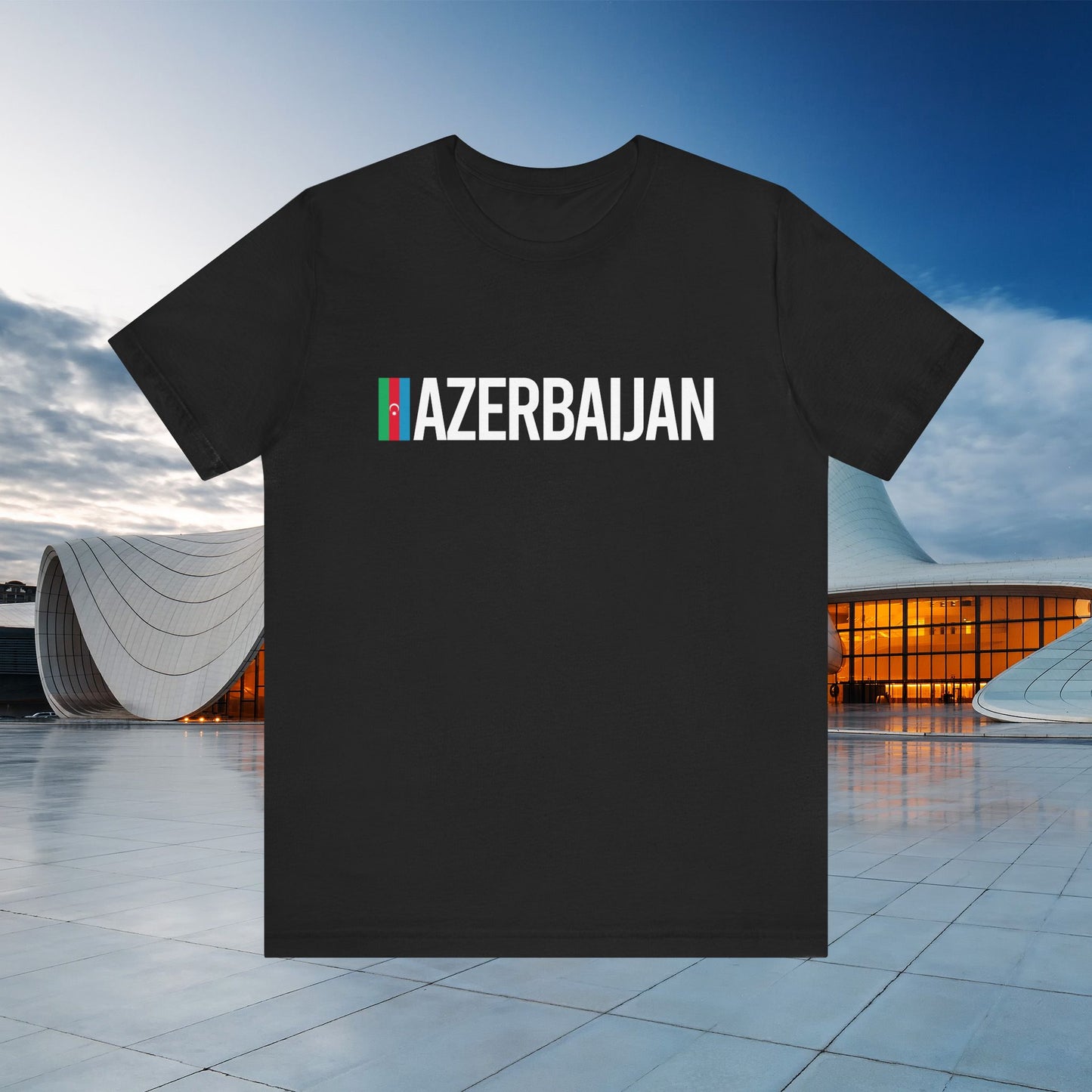 Azerbaijan Unisex Jersey Short Sleeve Tee