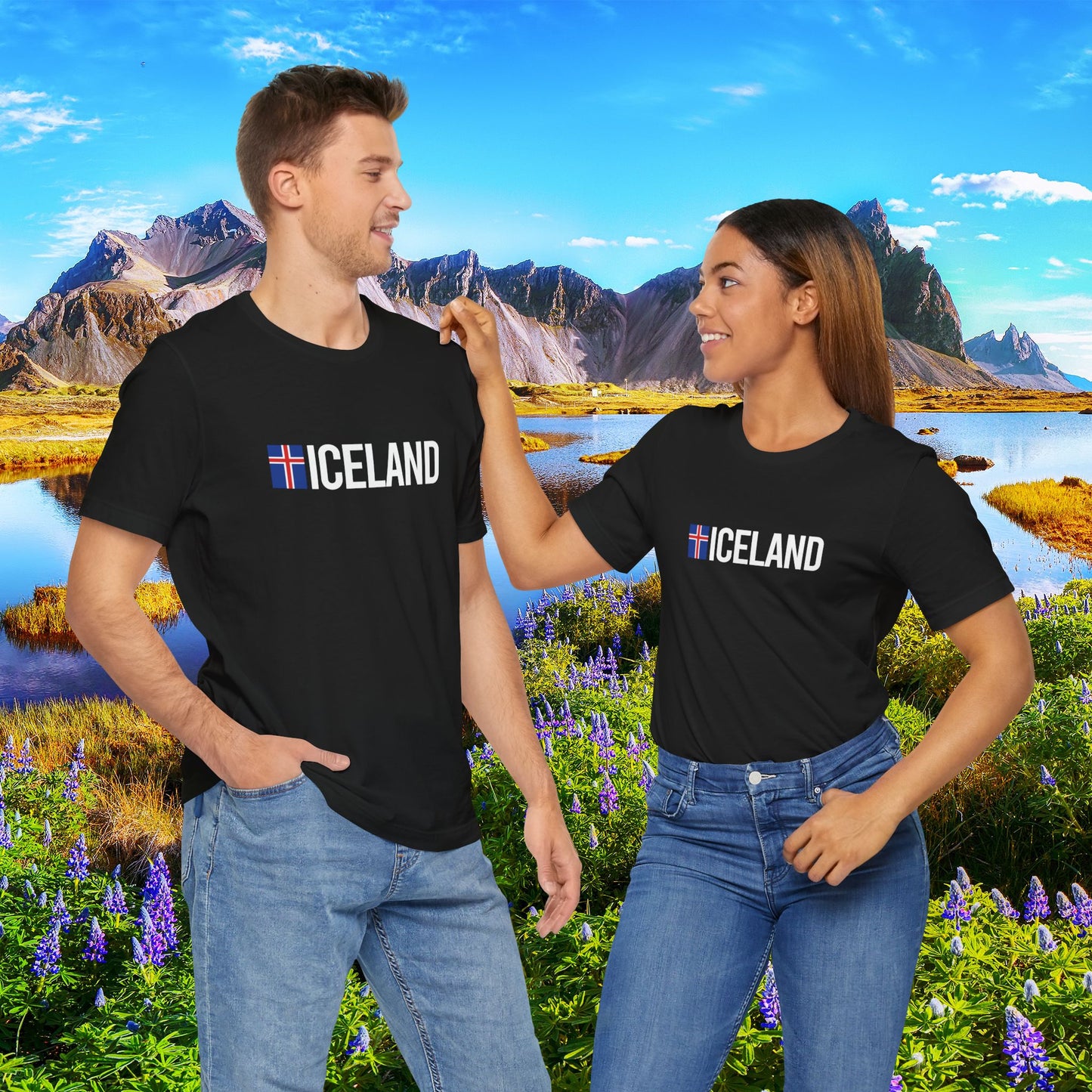 Iceland Unisex Jersey Short Sleeve Tee