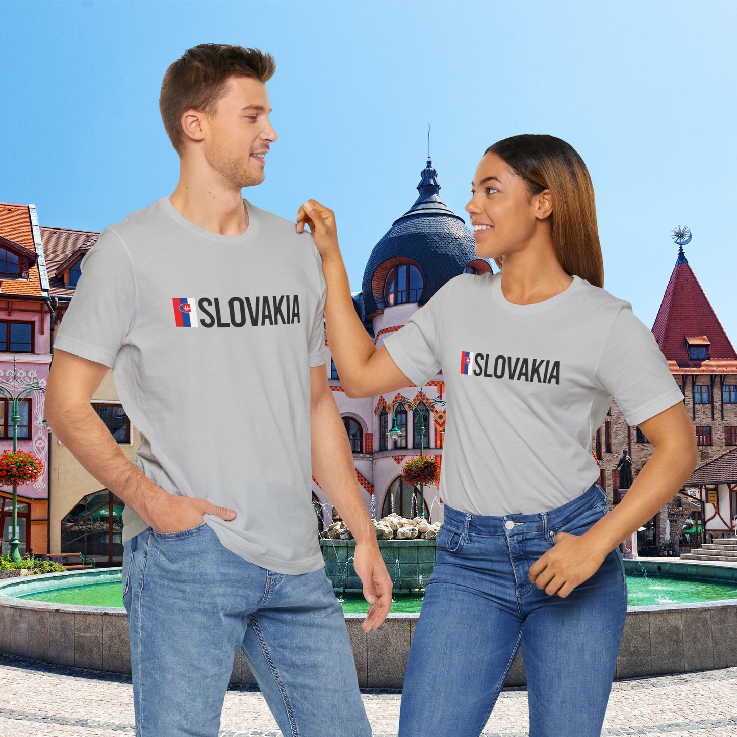 Slovakia Country Flag Tee