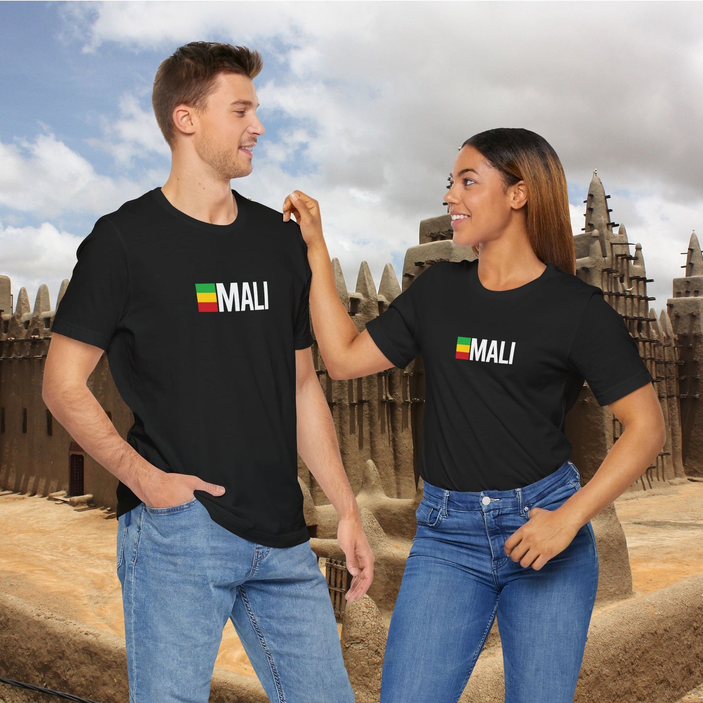 Mali Country Flag Tee Shirt