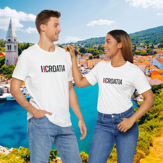 Croatia Unisex Jersey Short Sleeve Tee