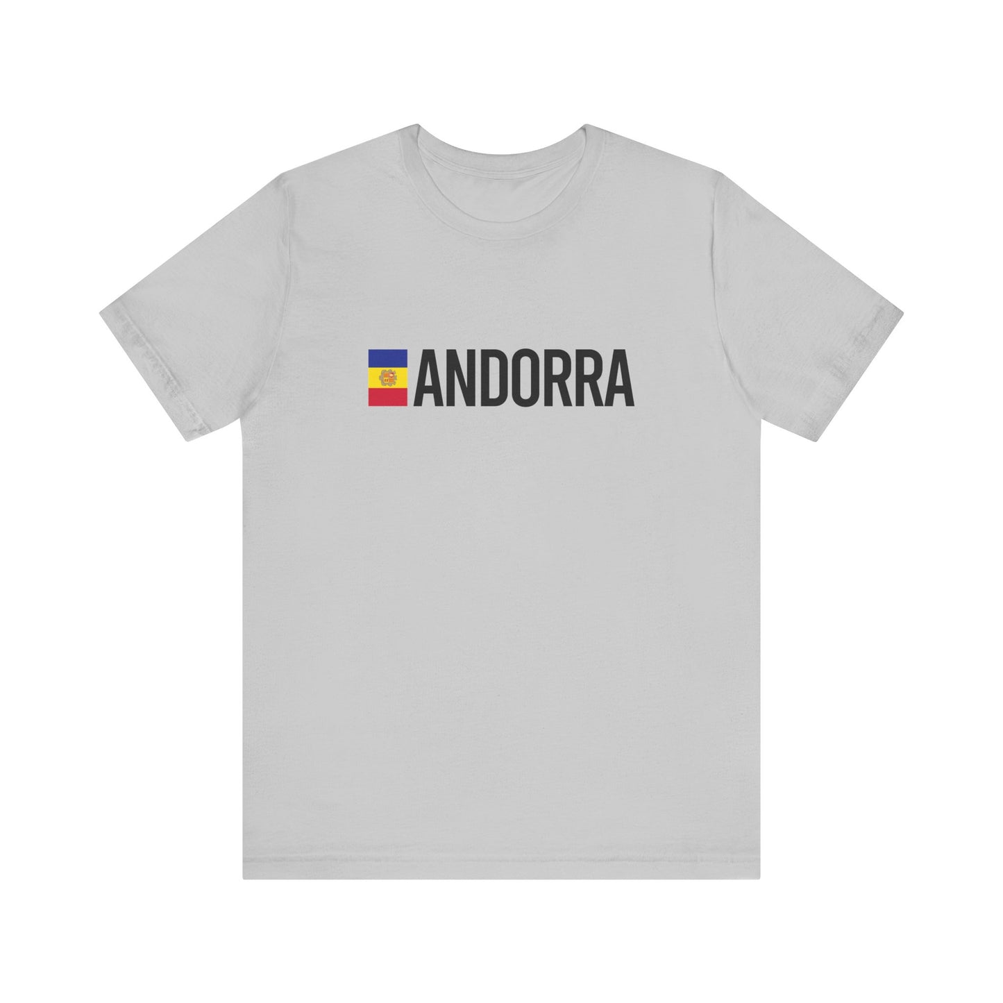 Andorra Unisex Jersey Short Sleeve Tee