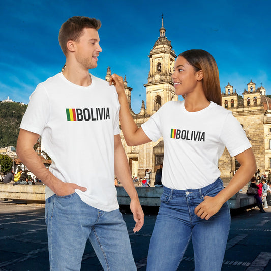 Bolivia Unisex Jersey Short Sleeve Tee