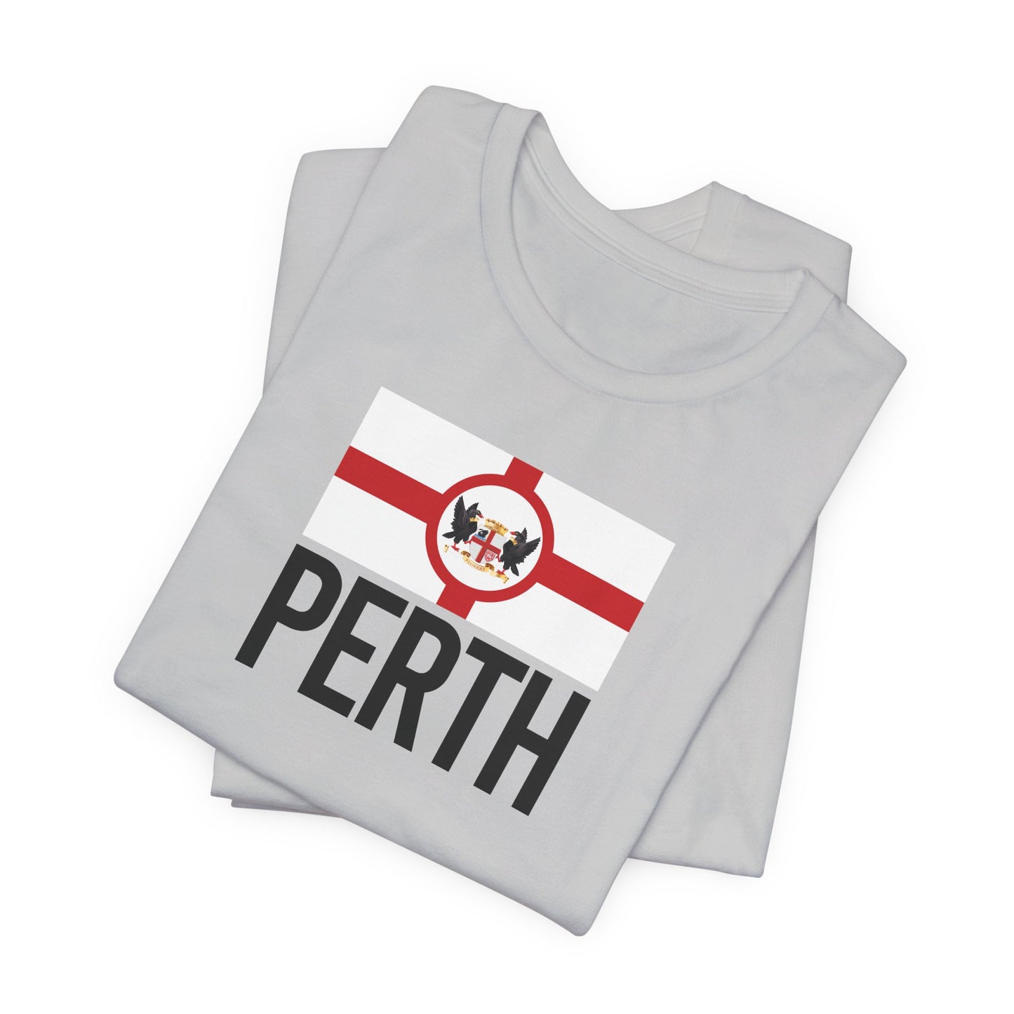 Perth City Flag T-Shirt - Unisex Jersey Short Sleeve Tee