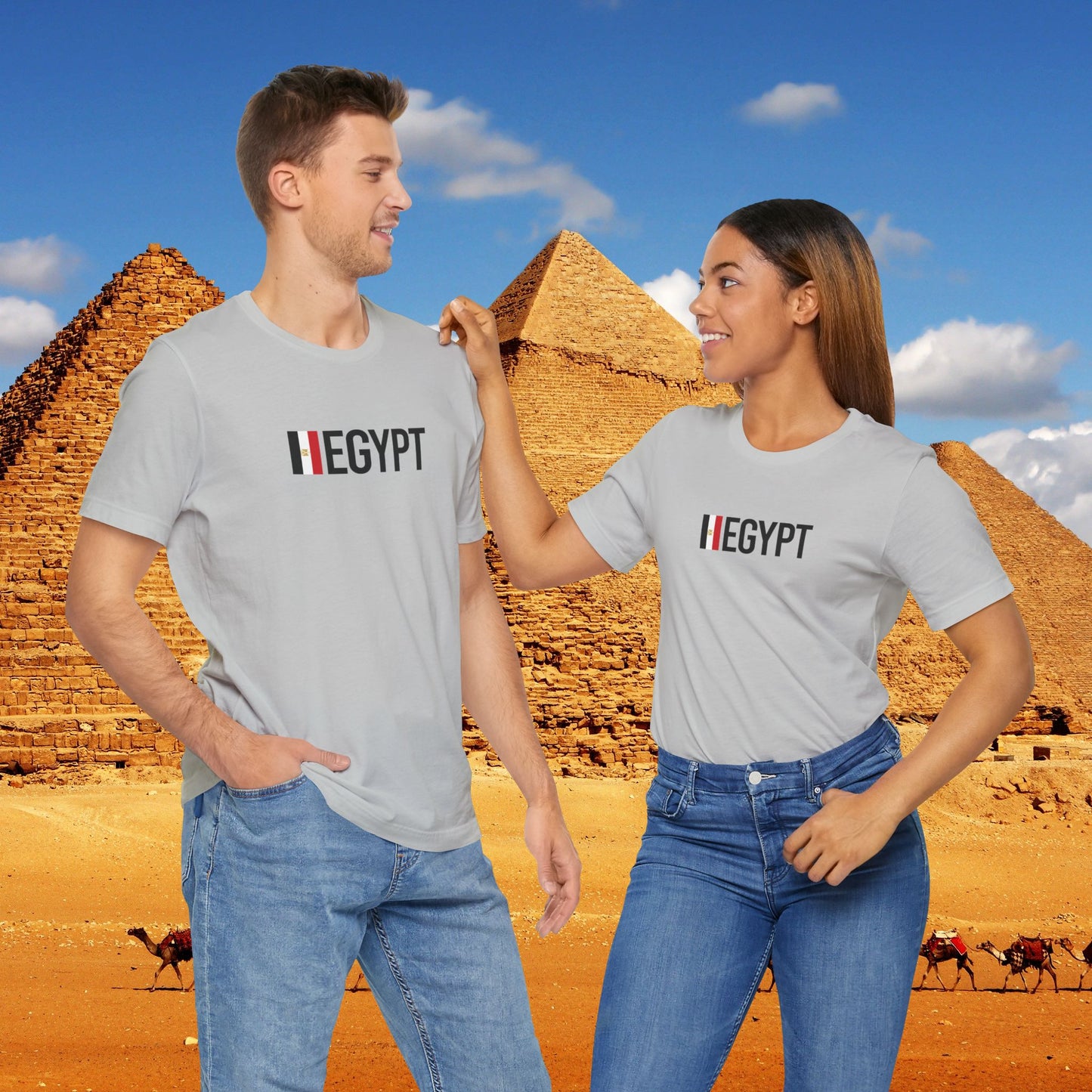 Egypt Unisex Jersey Short Sleeve Tee