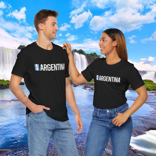 Argentina Unisex Jersey Short Sleeve Tee