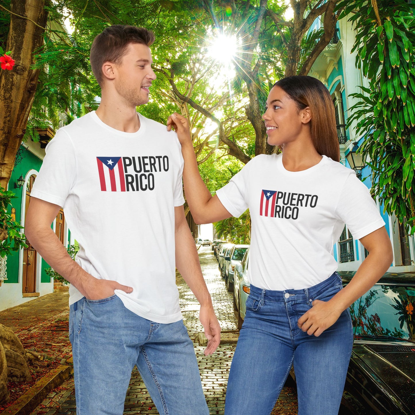 Puerto Rico Country Flag Tee