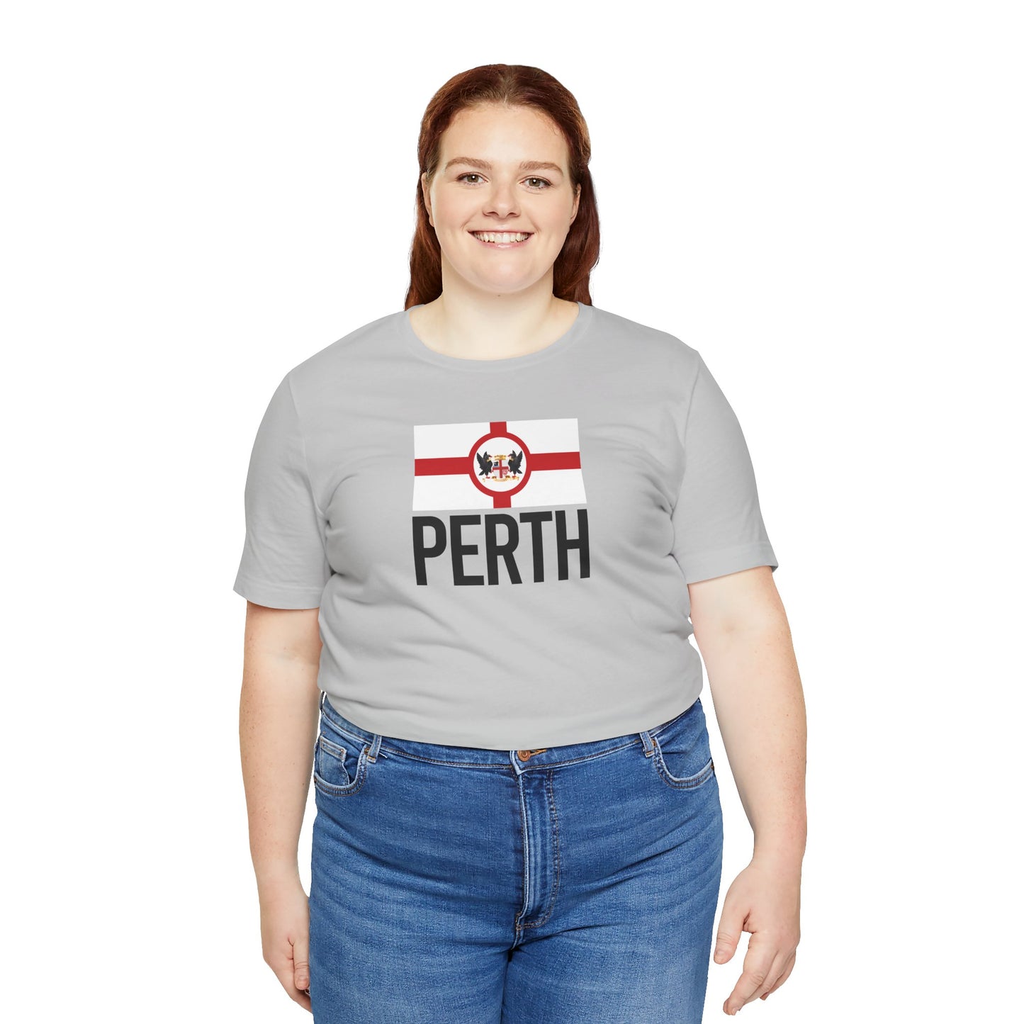 Perth City Flag T-Shirt - Unisex Jersey Short Sleeve Tee