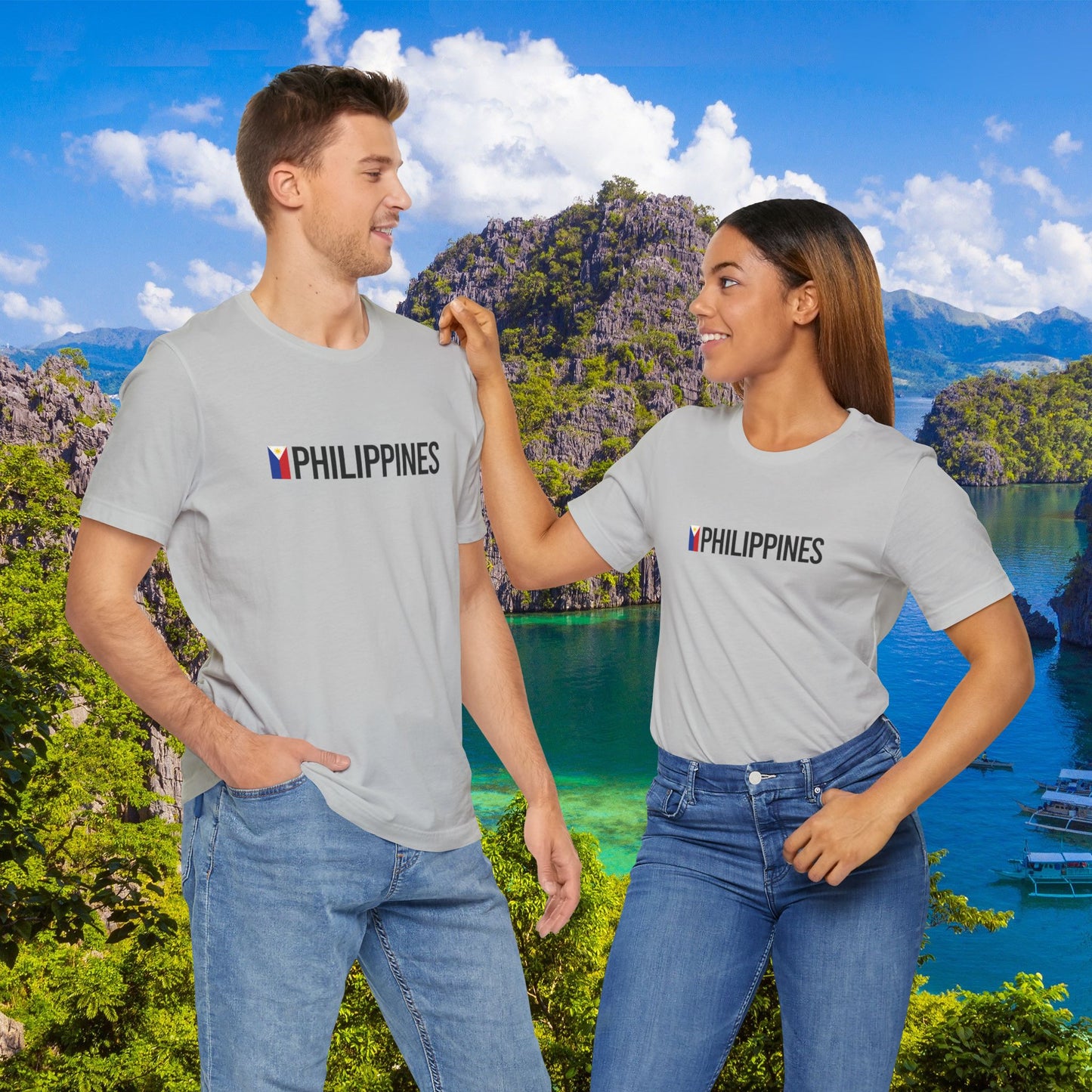 Philippines Country Flag Tee