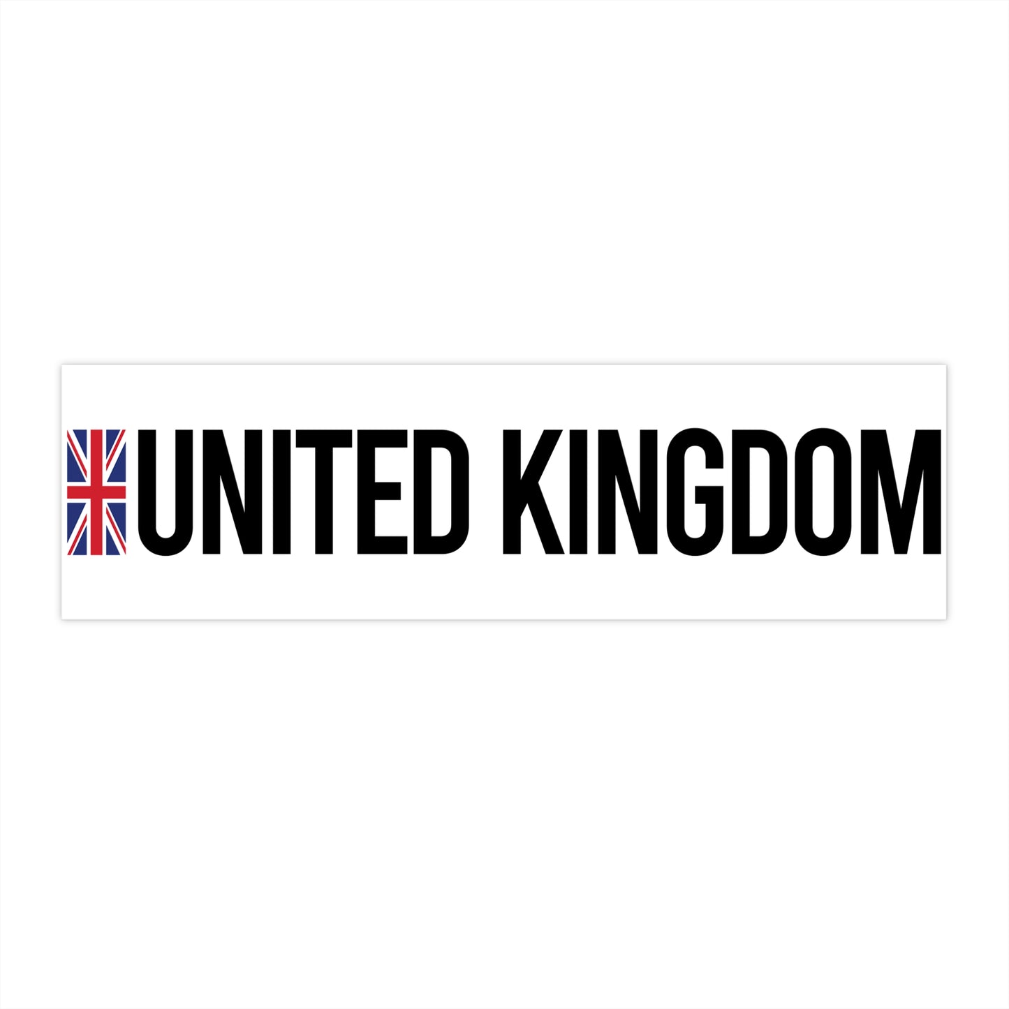 United Kingdom Bumper Sticker