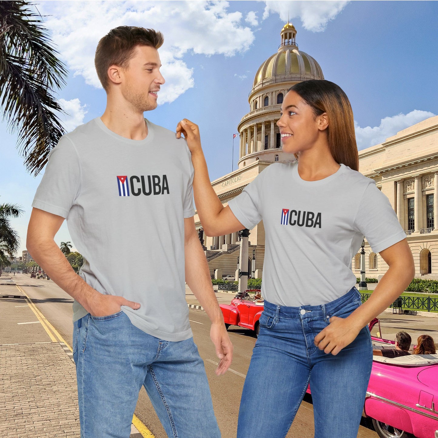 Cuba Unisex Jersey Short Sleeve Tee