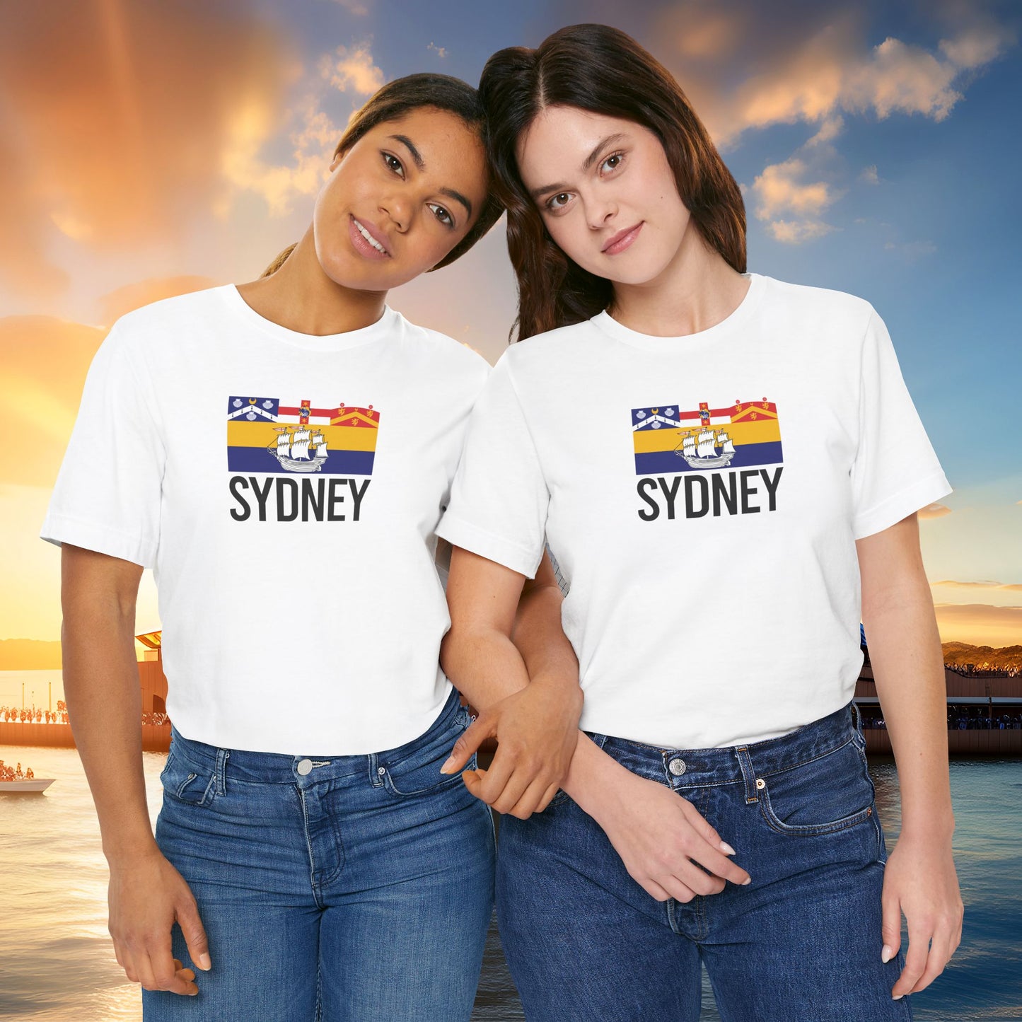 Sydney City Flag Tee