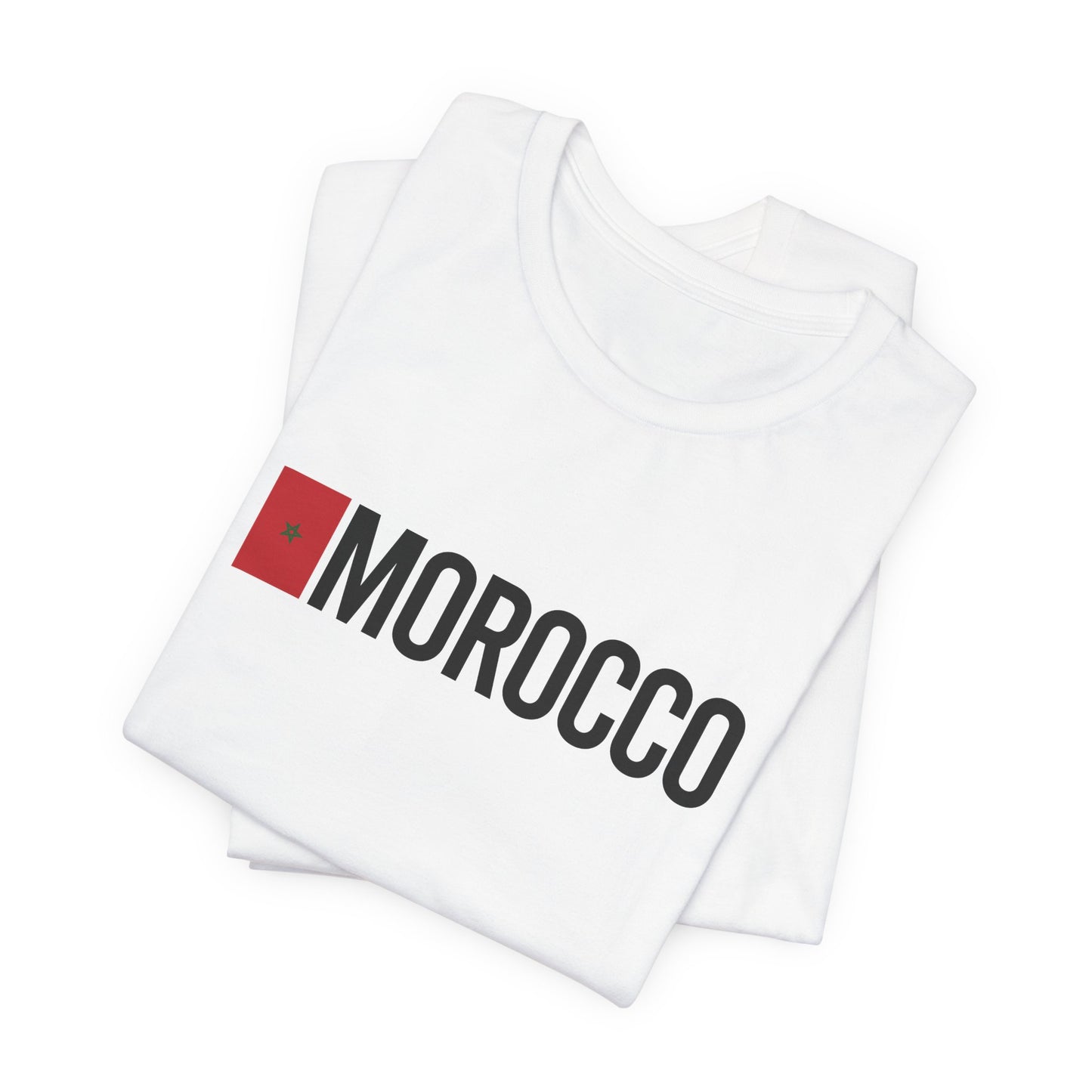 Morocco Country Flag Tee