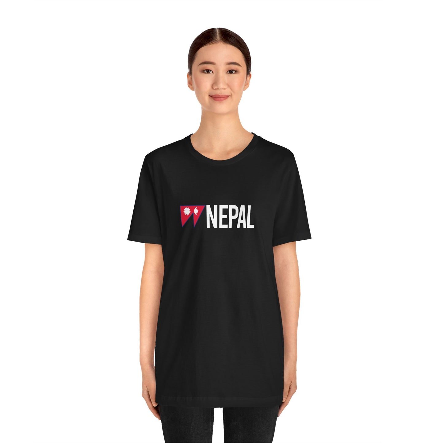 Nepal Country Flag Tee