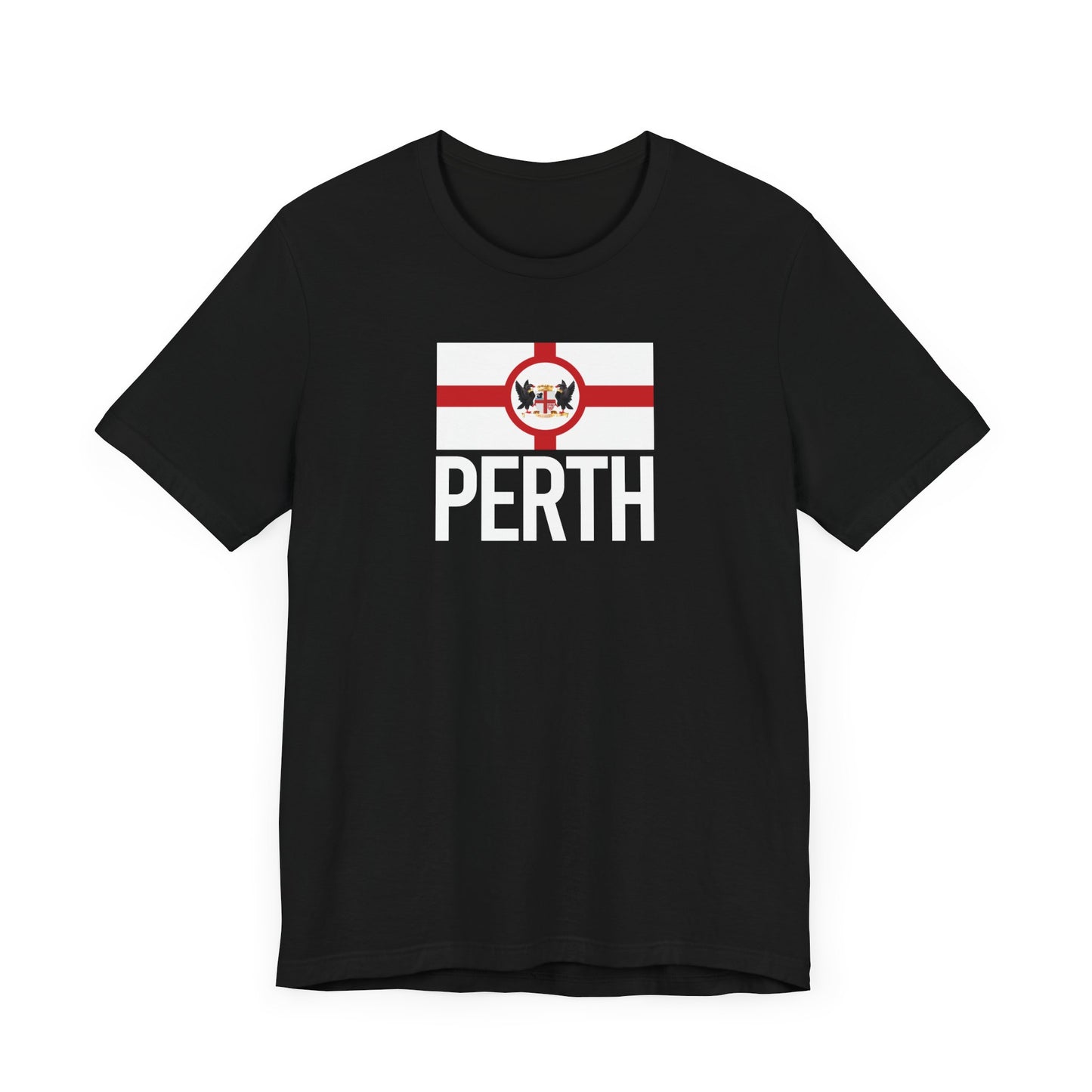 Perth City Flag T-Shirt - Unisex Jersey Short Sleeve Tee