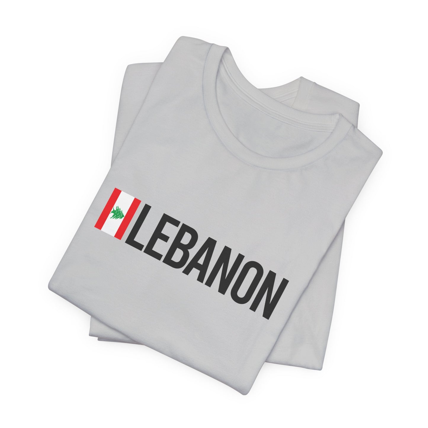 Lebanon Unisex Jersey Short Sleeve Tee